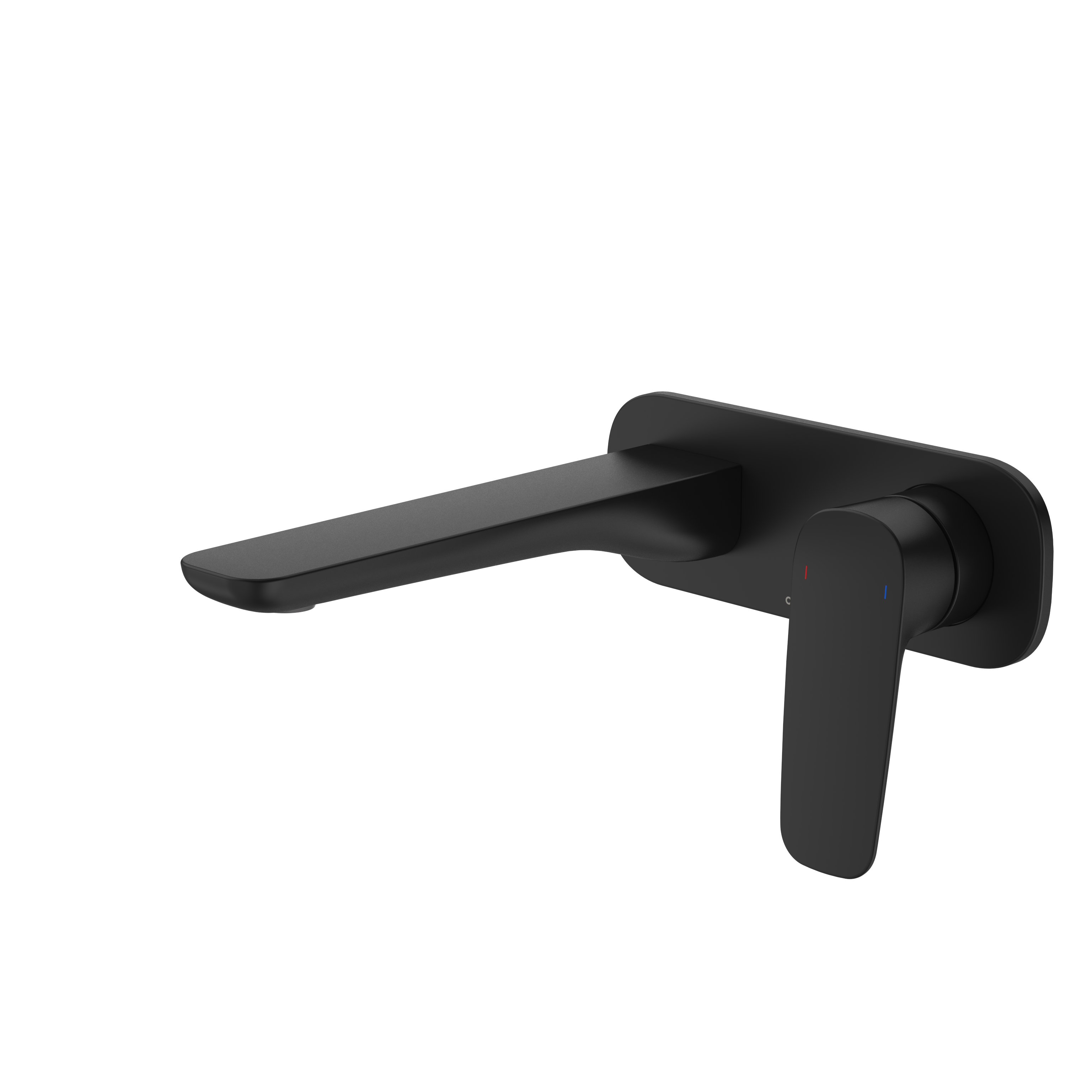 caroma-contura-wall-basin-mixer-range-matte-black