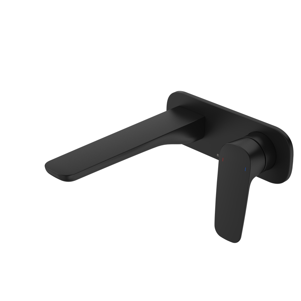 caroma-contura-wall-basin-mixer-matte-black