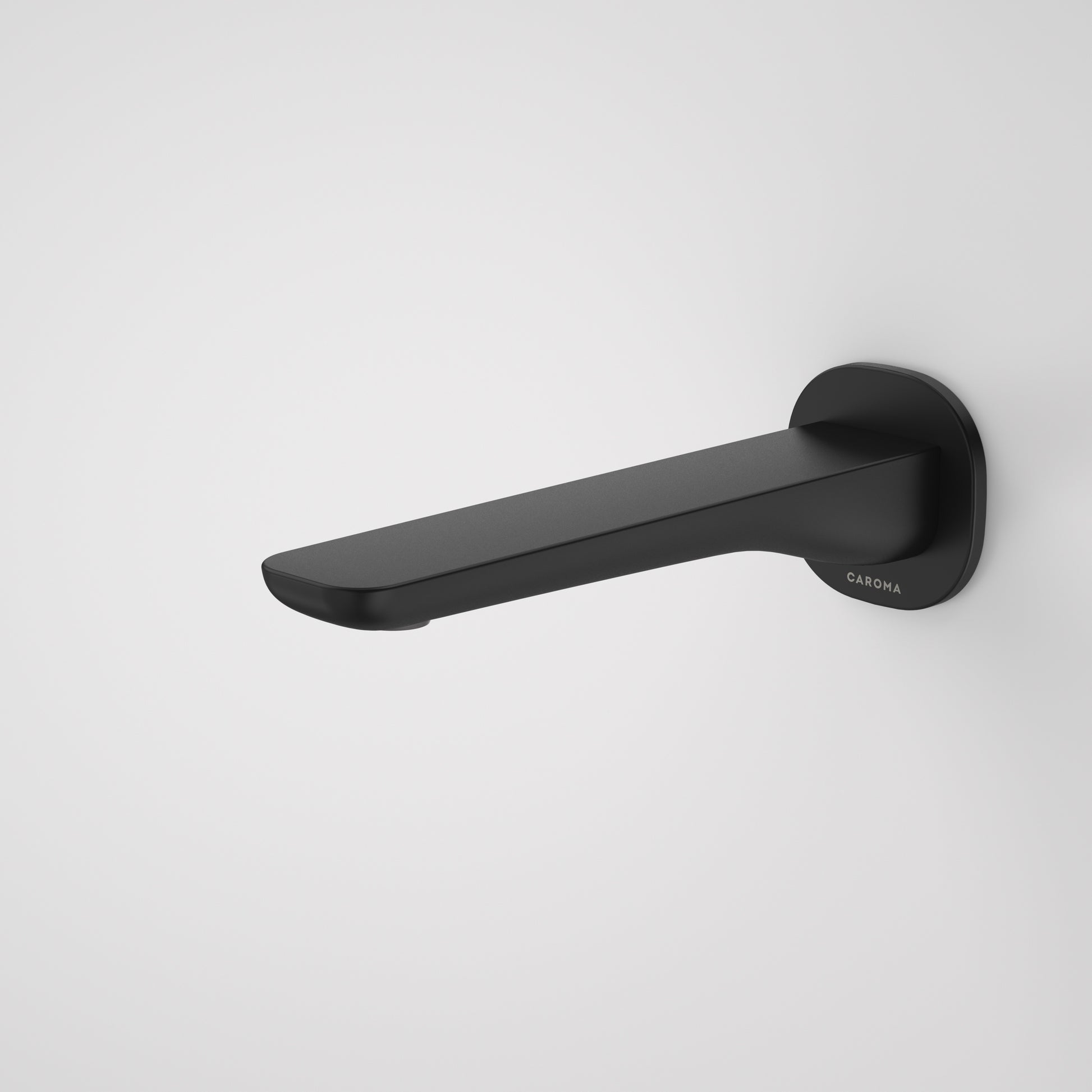 caroma-contura-180-bath-spout-matte-black