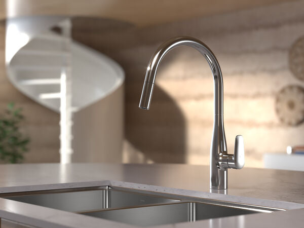 Caroma Contura II Pull Out Sink Mixer - Chrome lifestyle