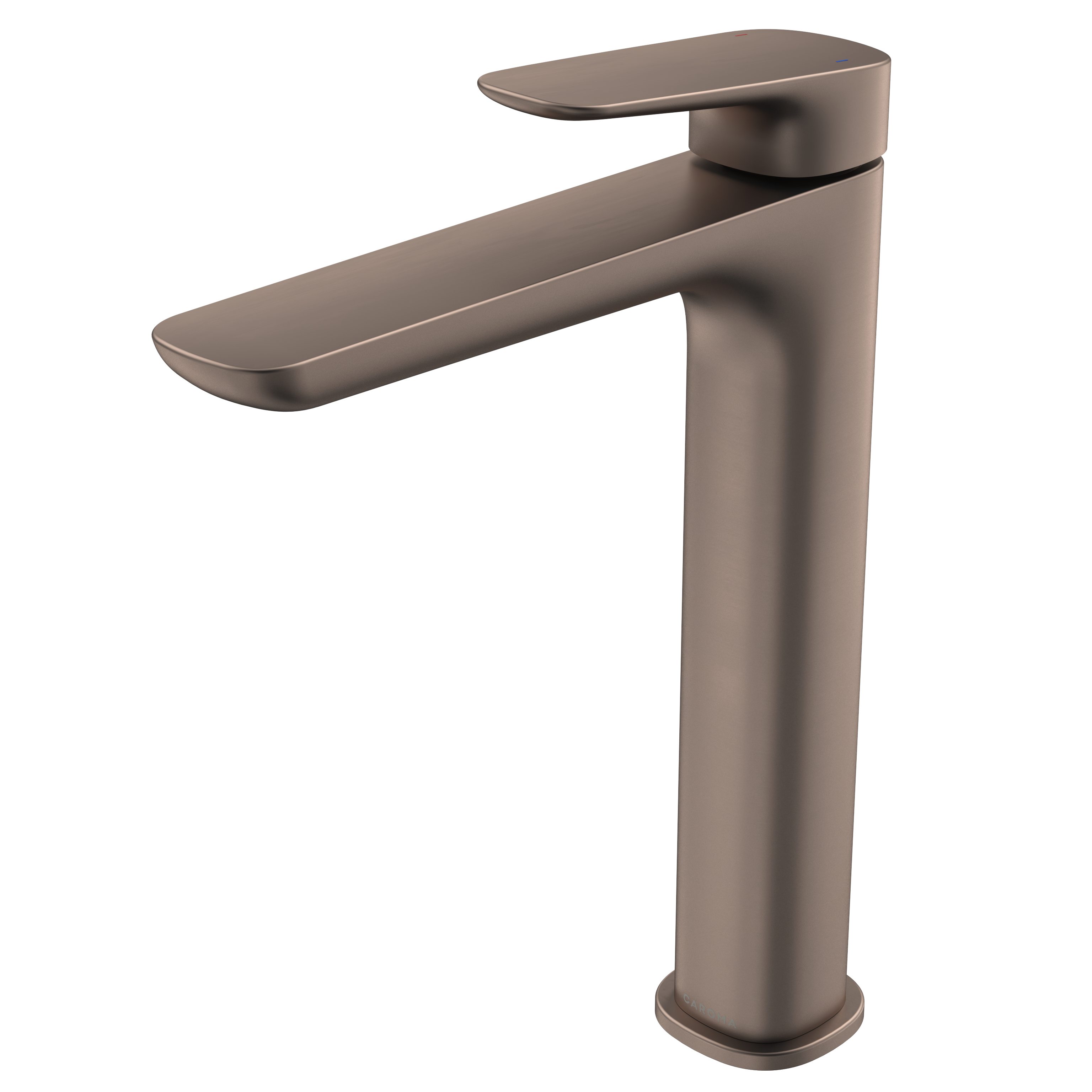 caroma-contura-tower-basin-mixer-range-brushed-bronze