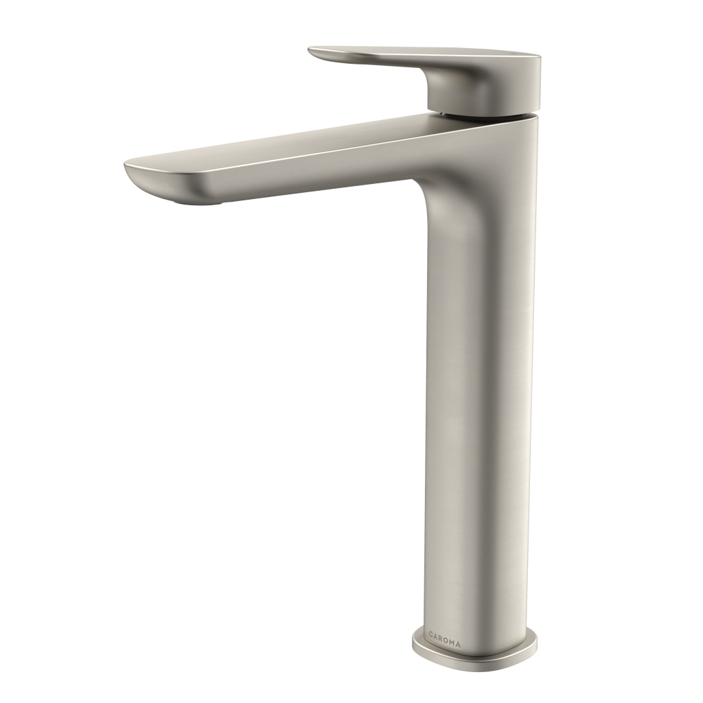 caroma-contura-tower-basin-mixer-range-brushed-nickel