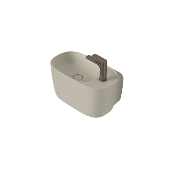 caroma-contura-hand-wall-basin-matte-clay