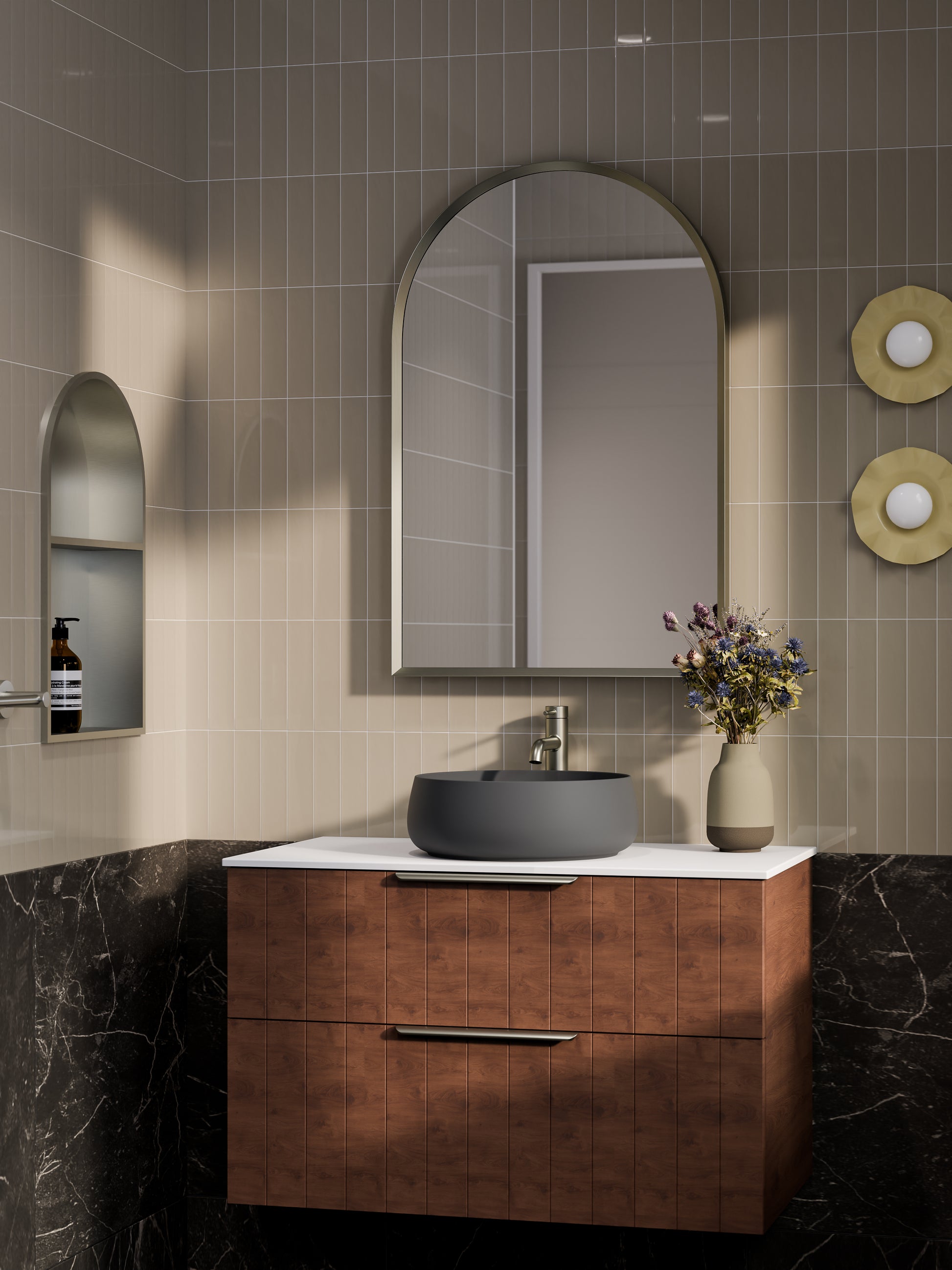 lineare-900-coastal-2-drawer-vanity-walnut