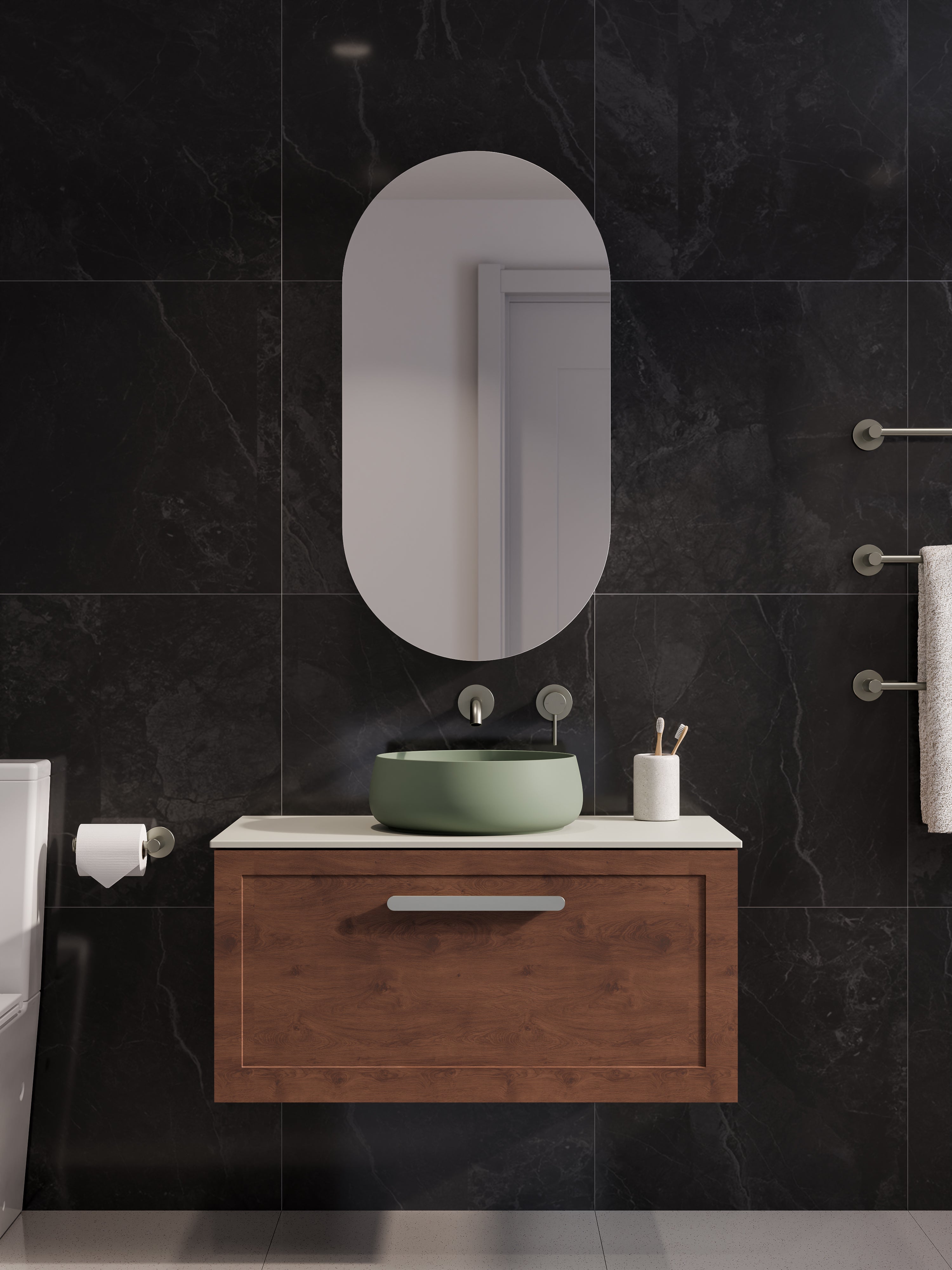 lineare-900-loft-single-drawer-vanity-walnut