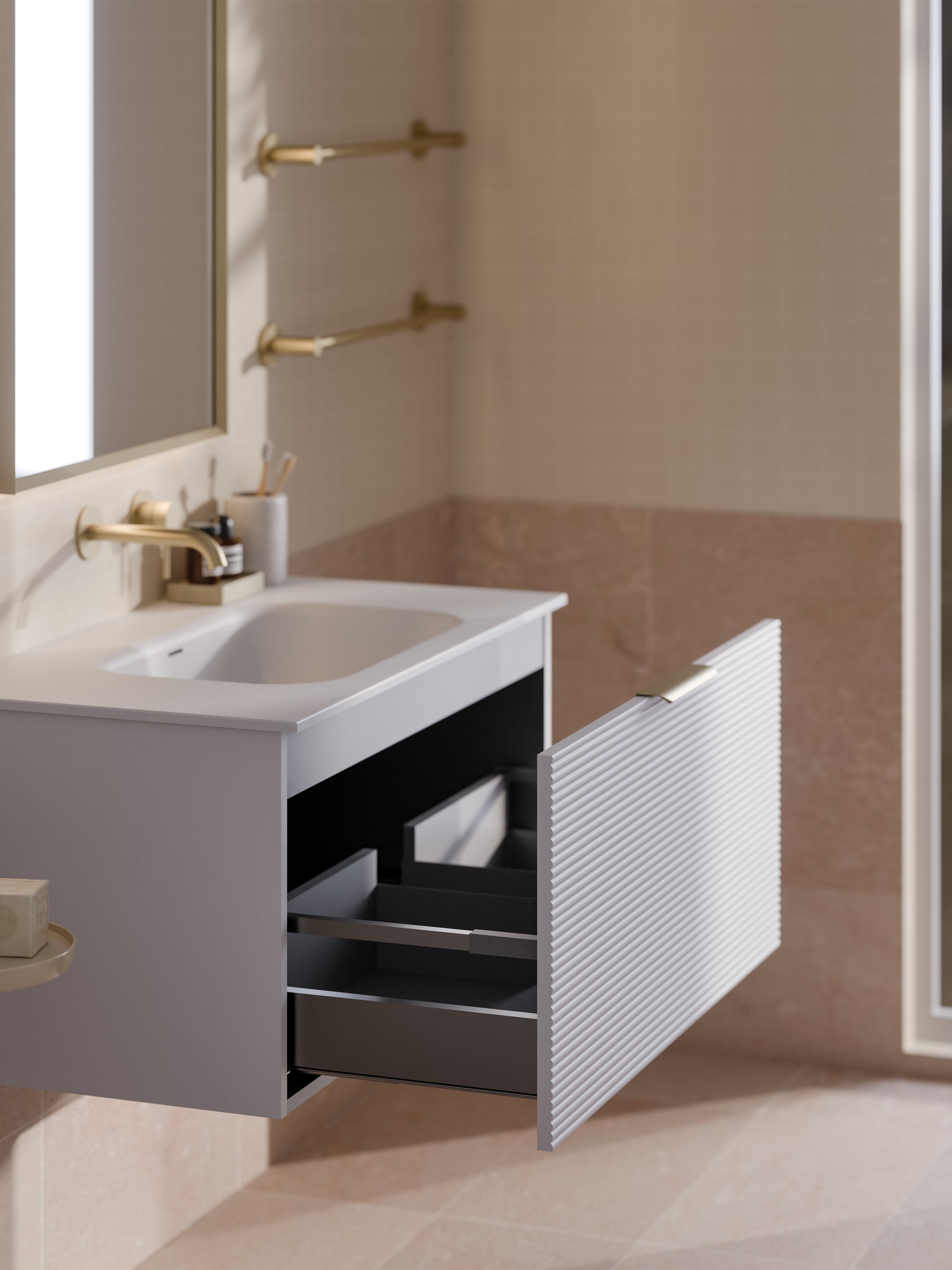 lineare-900-orchard-single-drawer-vanity-matte-white