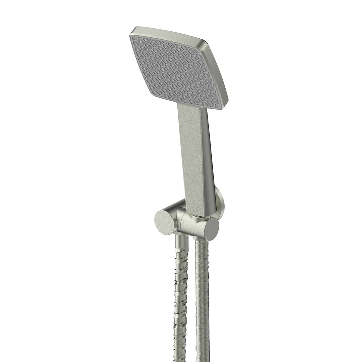 Greens Glide Syntra RainBoost® Hand Shower w/ Wall Outlet - Brushed Nickel