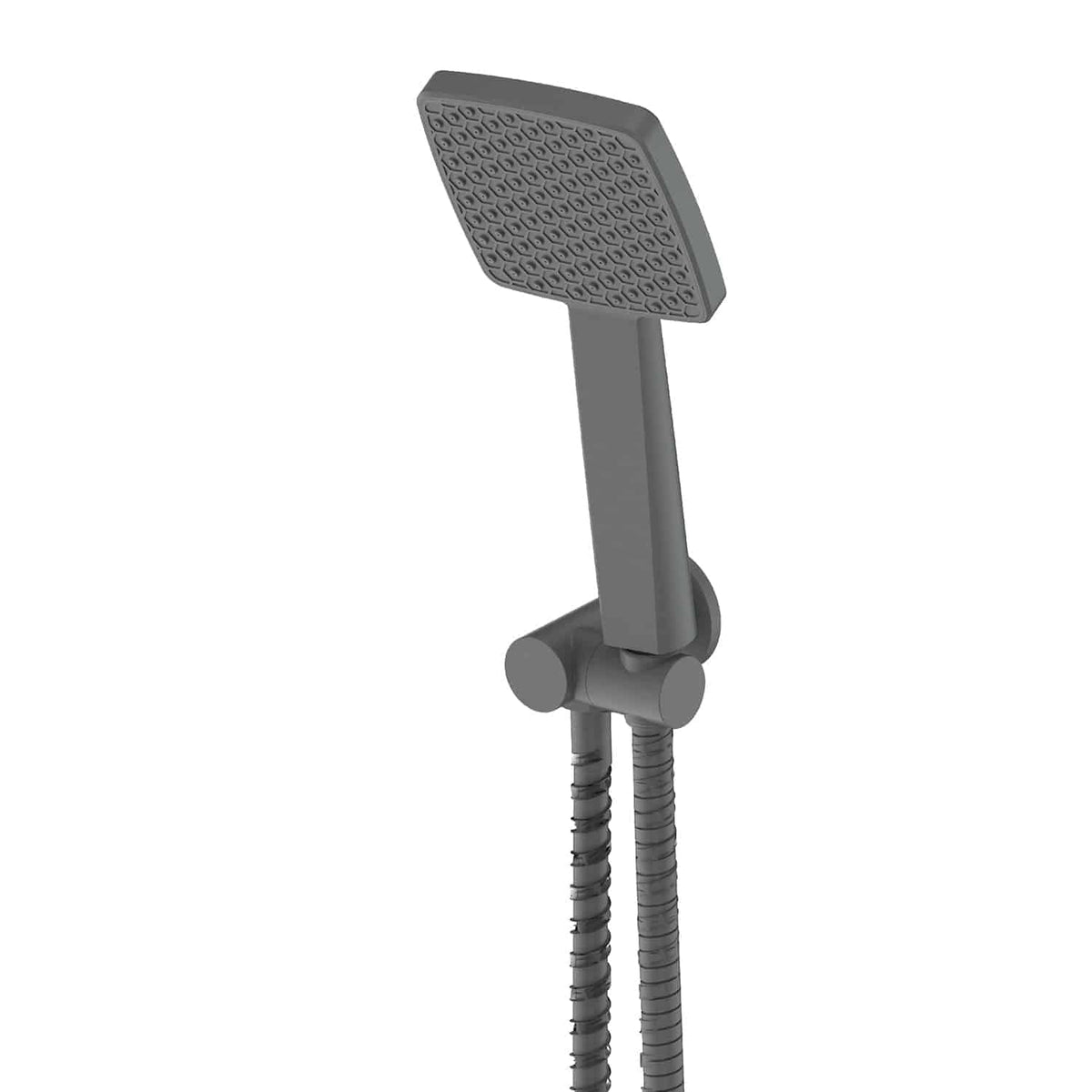 Greens Glide Syntra RainBoost® Hand Shower w/ Wall Outlet - Gunmetal