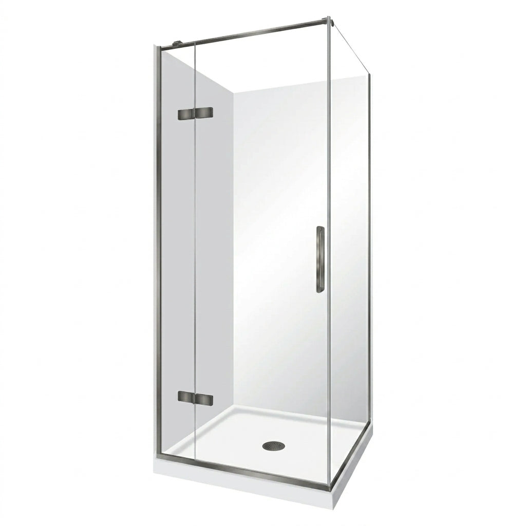 elite-luxury-swing-door-2-sided-shower-kits-gunmetal-centre-waste