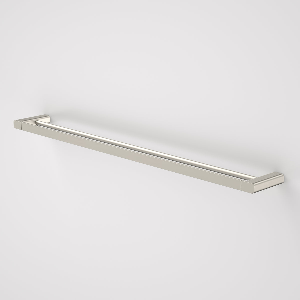 Caroma Luna Double Towel Rail 930mm Brushed Nickel