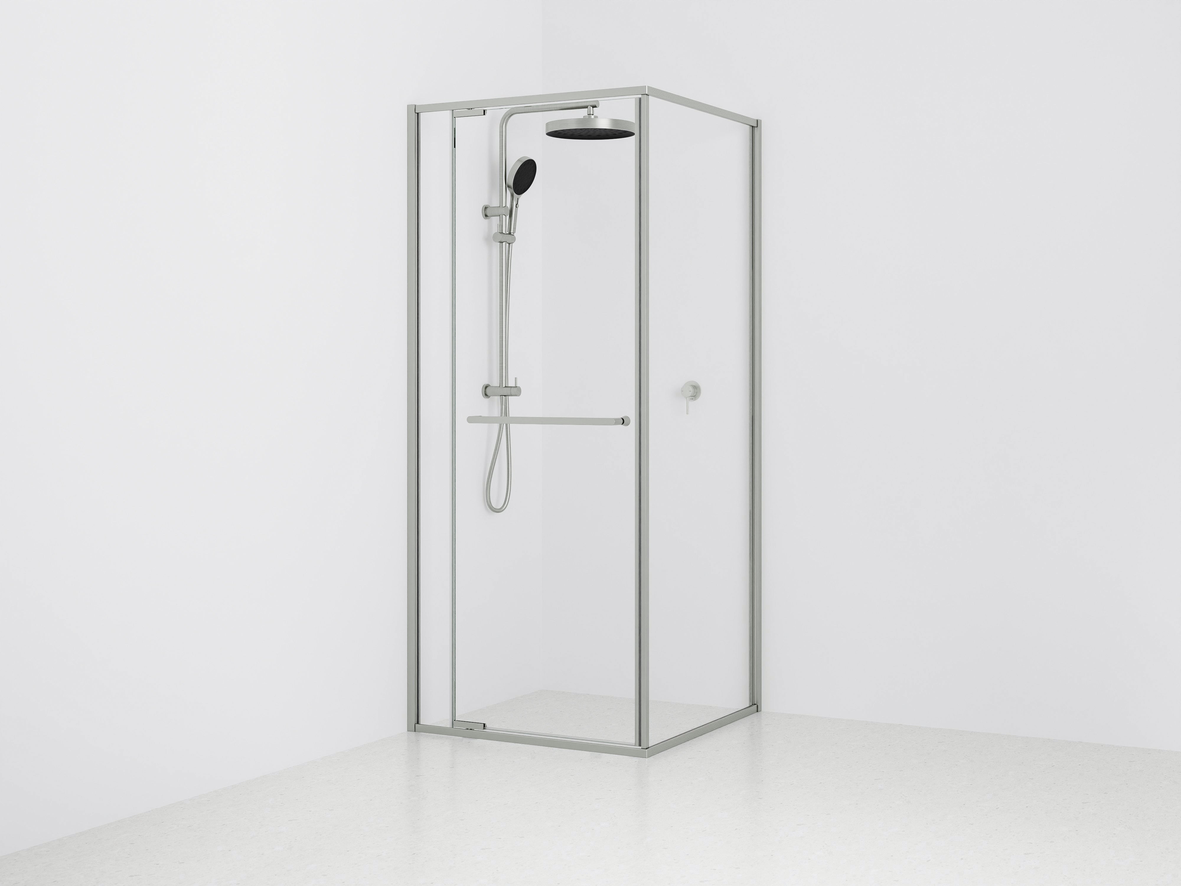 Aspen 2 Sided Framed Shower Screen Enclosure | Pivot Door Only