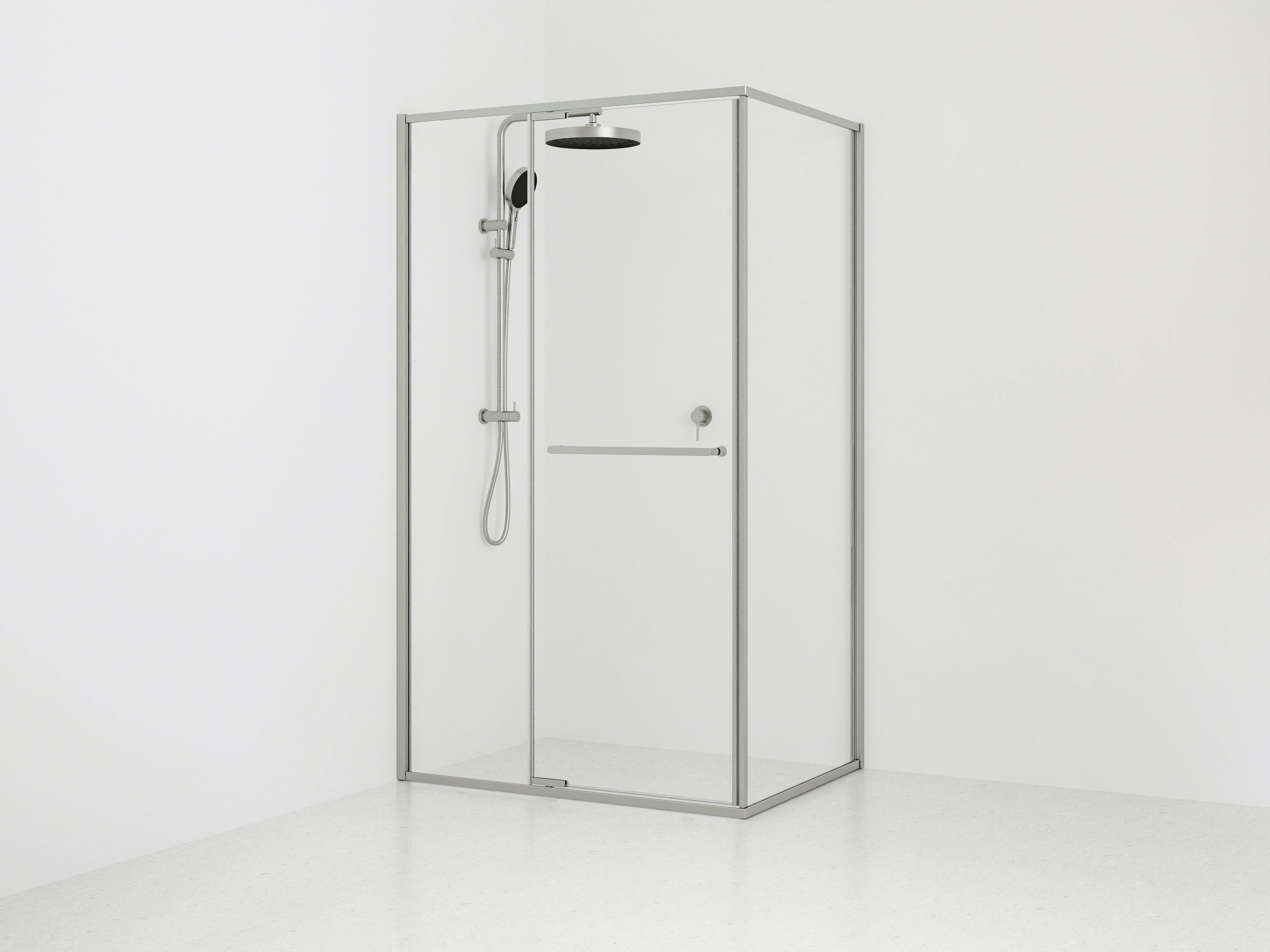 Aspen 2 Sided Framed Shower Screen Enclosure | Pivot Door Only