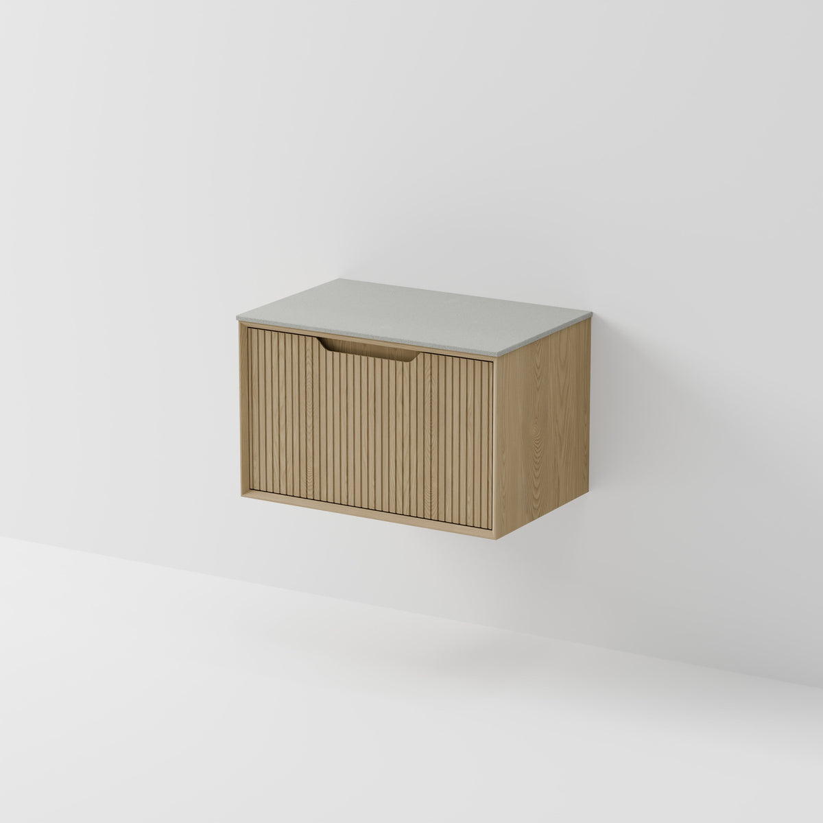 Aria 750 Vanity | Villastone Slab Top