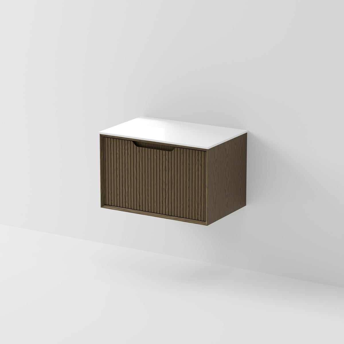 Aria 750 Vanity | Villastone Slab Top