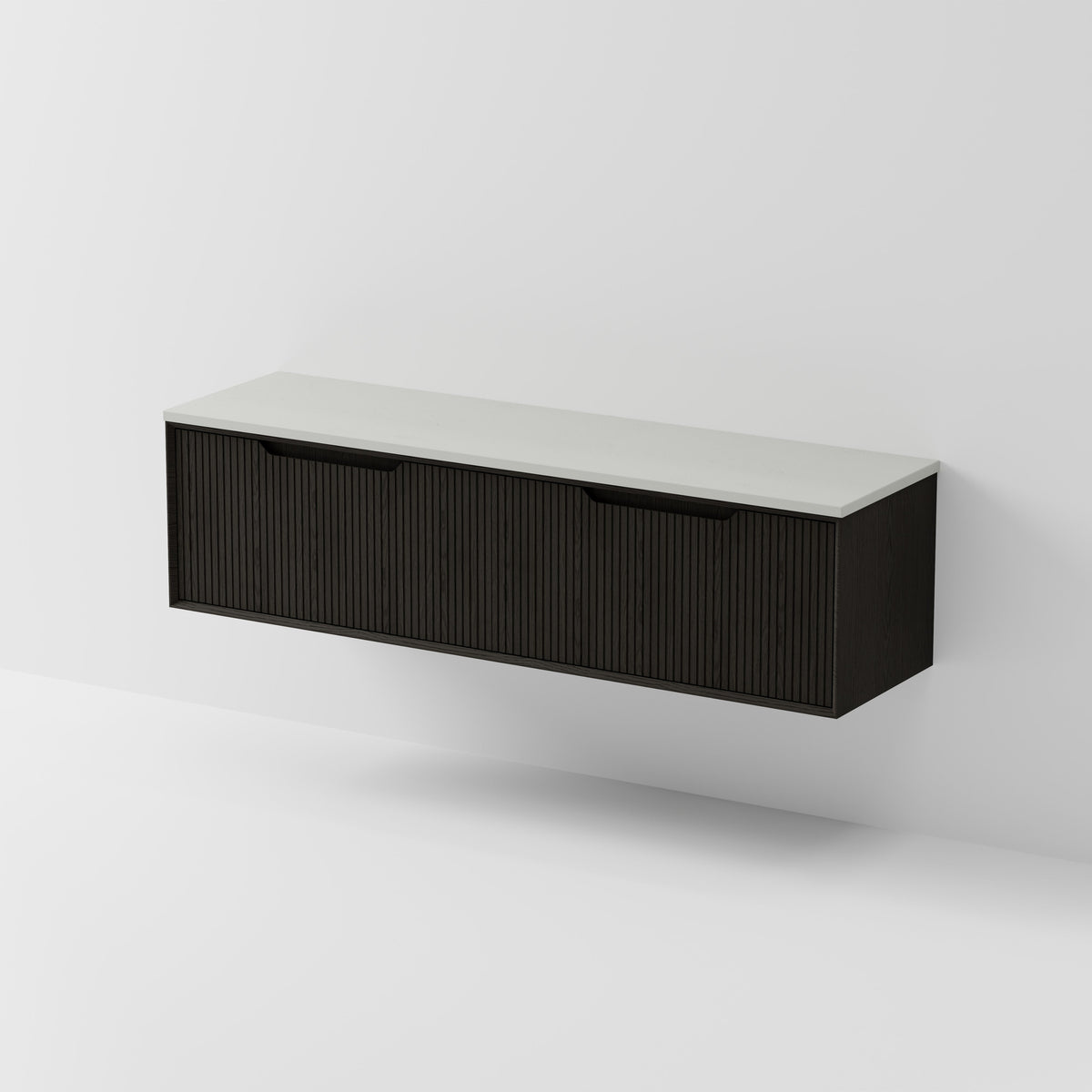 Aria 1800DB Vanity | Concrete Slab Top
