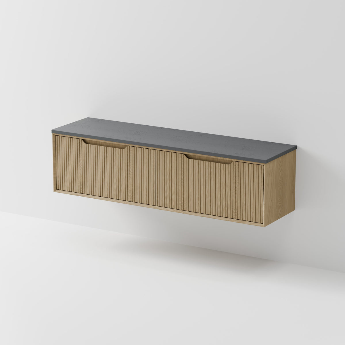Aria 1800DB Vanity | Concrete Slab Top