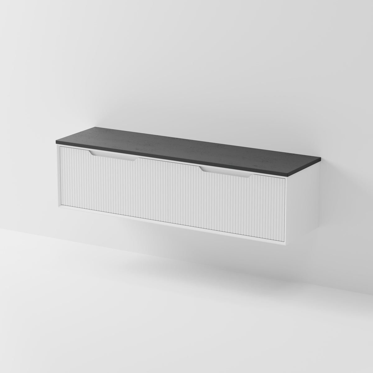 Aria 1800DB Vanity | Concrete Slab Top
