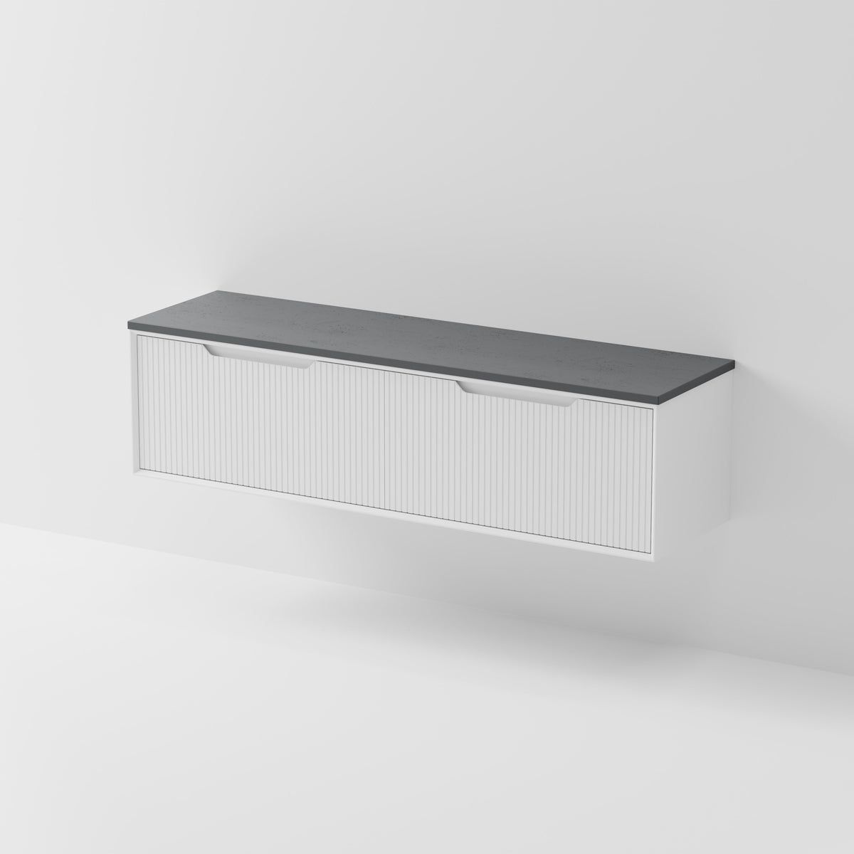 Aria 1800DB Vanity | Concrete Slab Top
