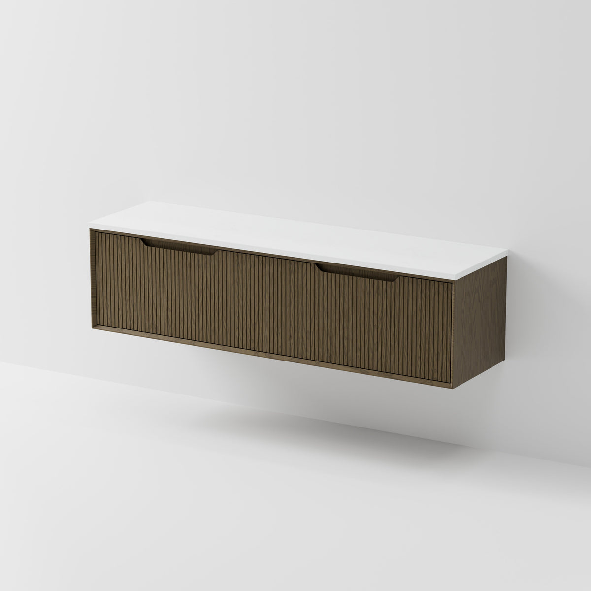Aria 1800DB Vanity | Concrete Slab Top