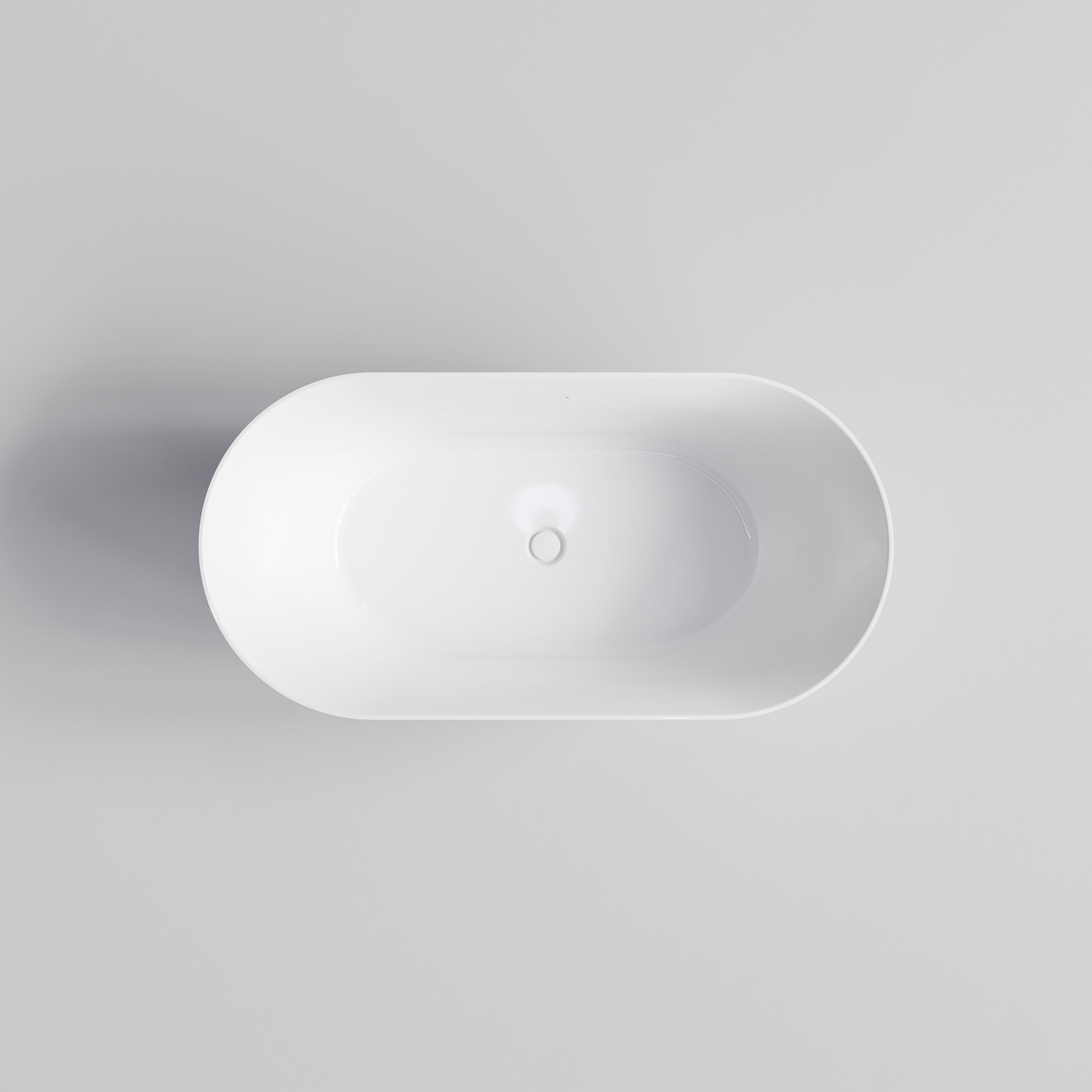 CODE-ARC-ACRYLIC-1500- FREESTANDING-BATH-GLOSS-WHITE-TOP-VIEW