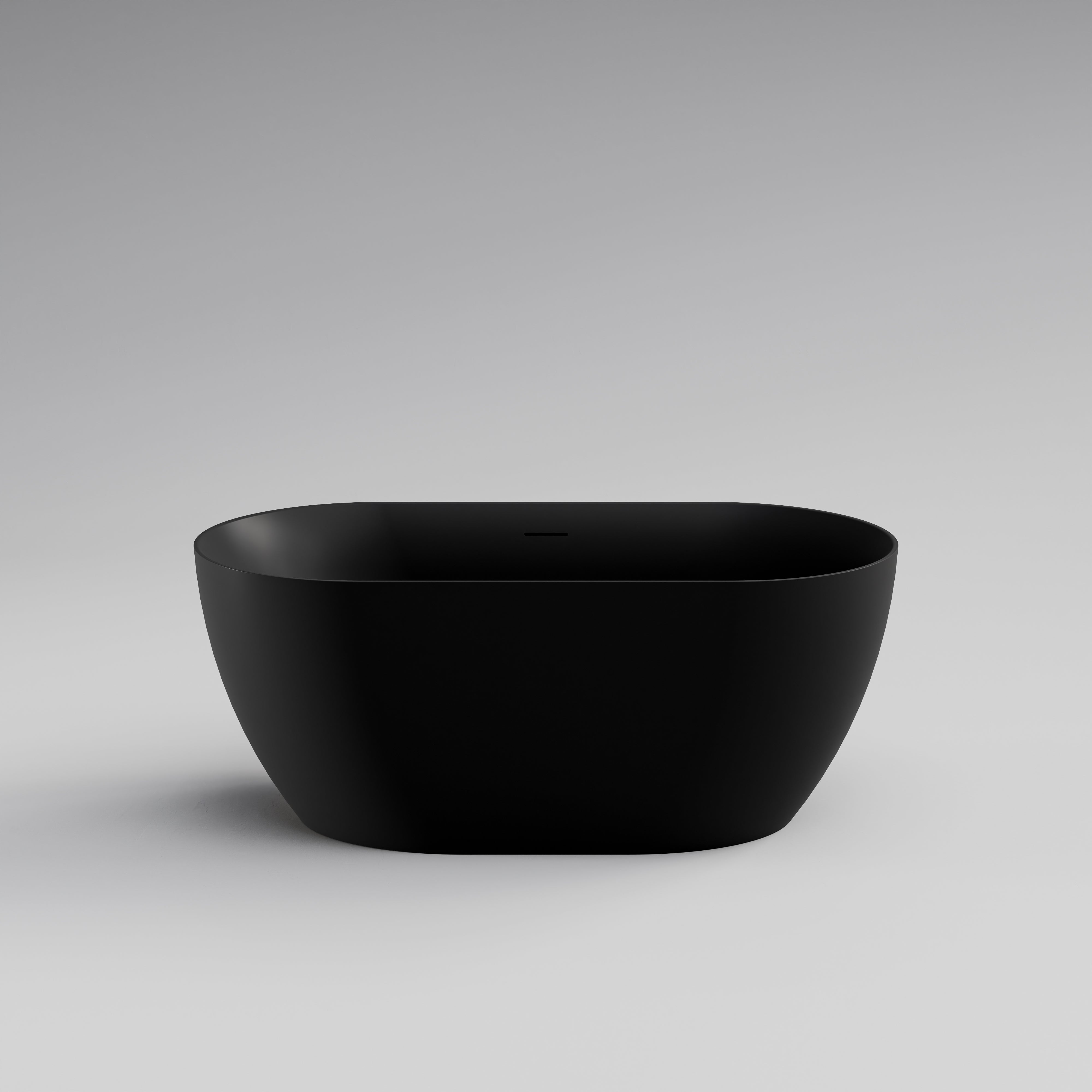 CODE-ARC-ACRYLIC-1500- FREESTANDING-BATH-MATTE-BLACK-SIDE-VIEW