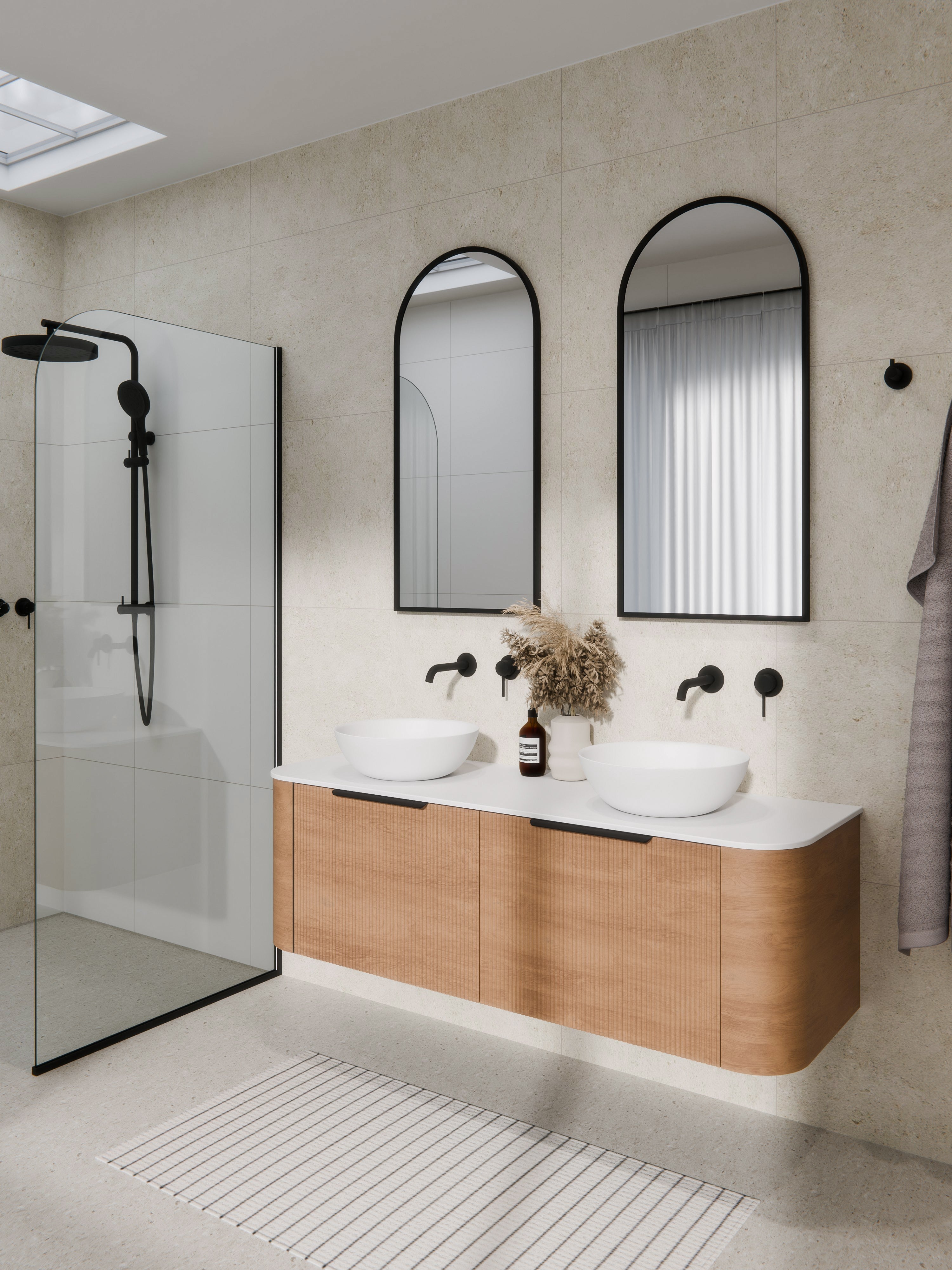 Code Aspect 500 Arch Framed Mirror