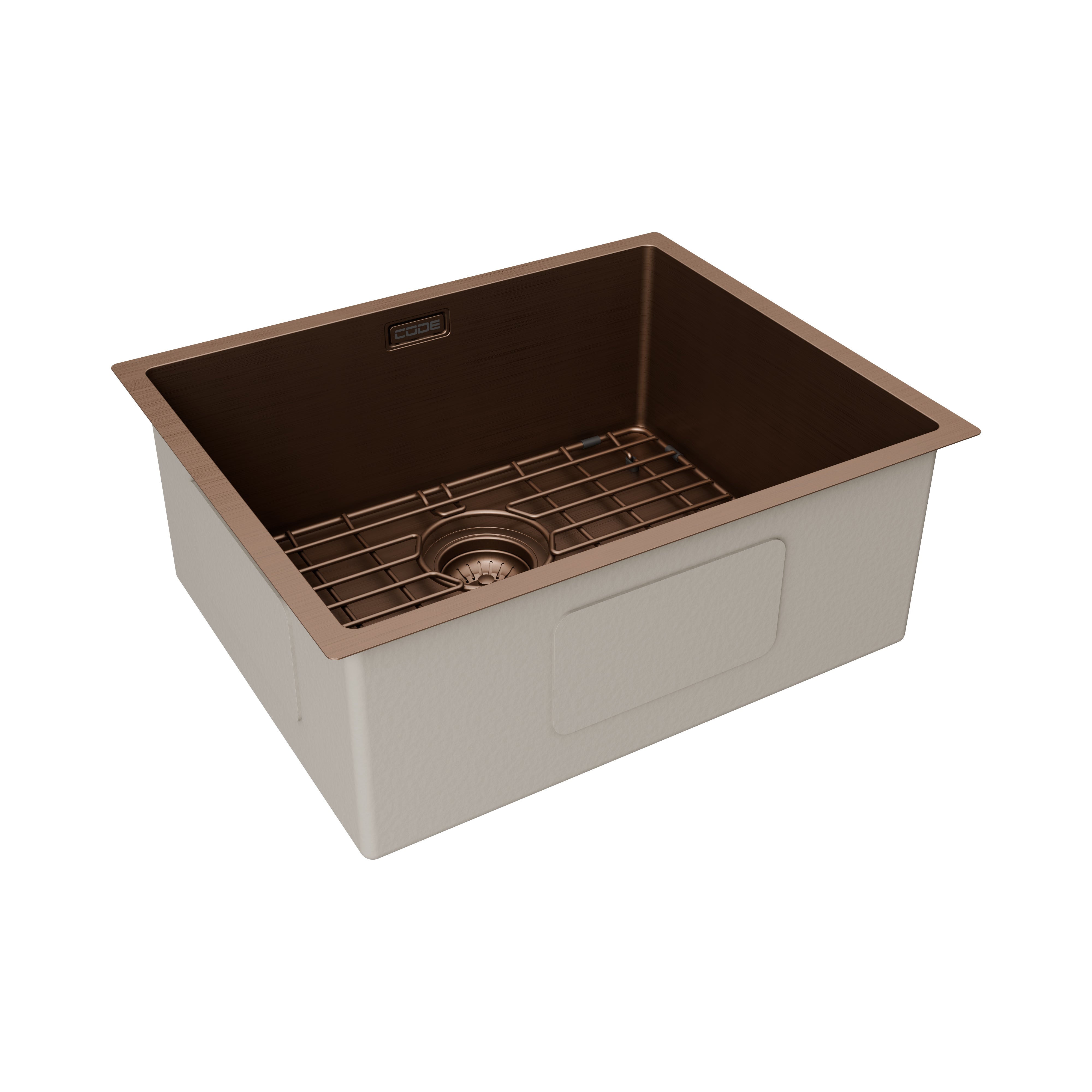 code-aspen-500-pvd-304-stainless-steel-kitchen-sink-brushed-bronze
