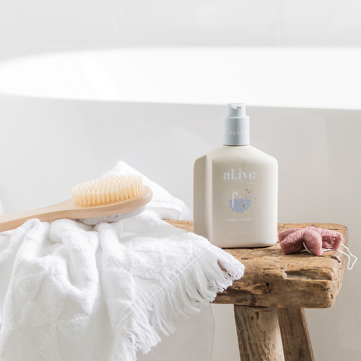 Al.ive Baby Bubble Bath - Apple Blossom 320ml