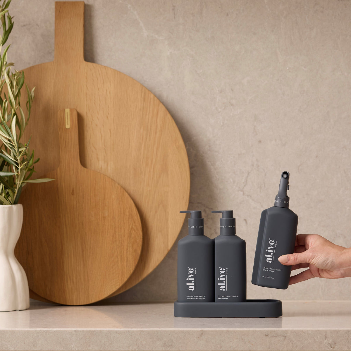 Al.ive Kitchen Trio Limited Edition - Lemon & Pomegranate + Coconut & Wild Orange
