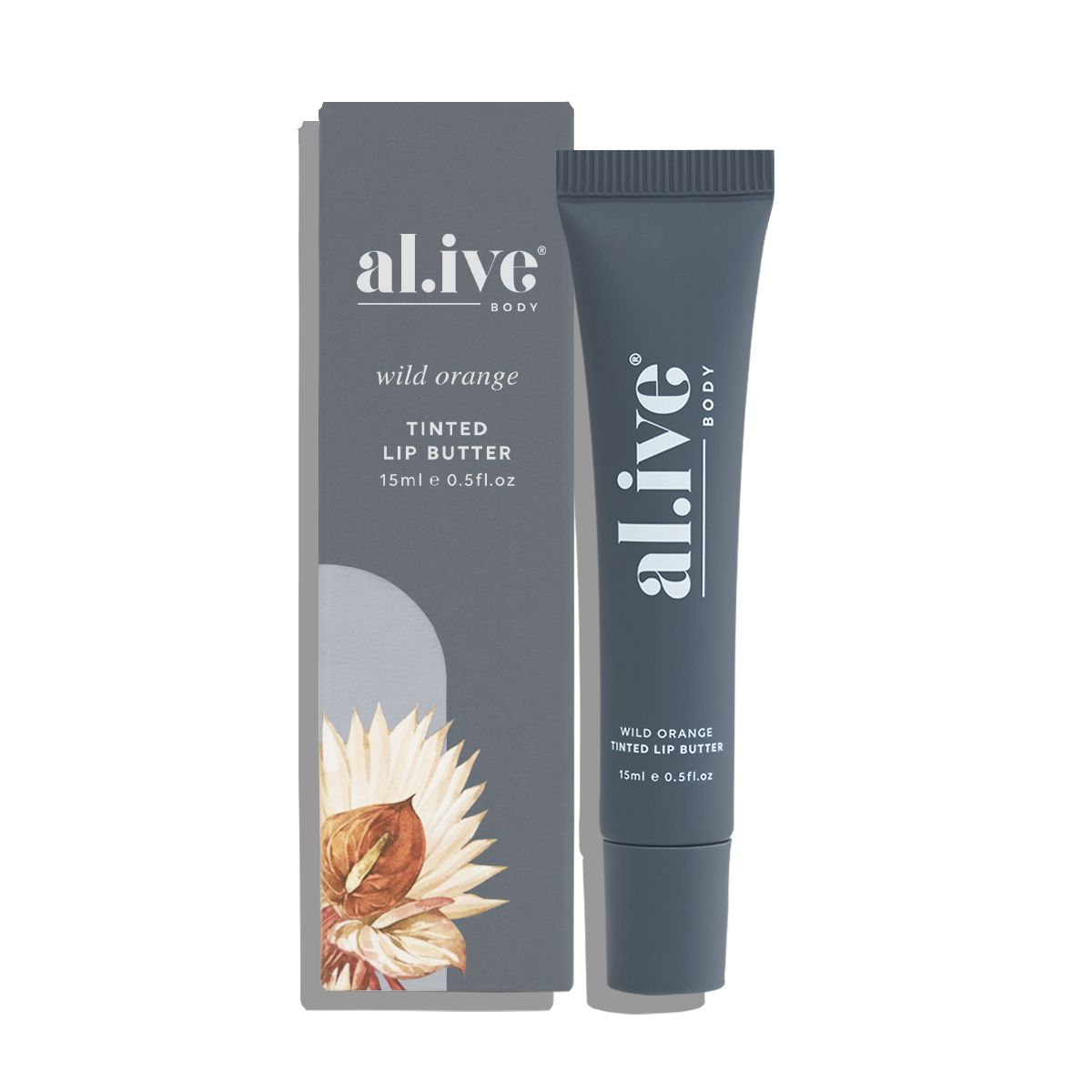 al.ive body Tinted Lip Butter Wild Orange