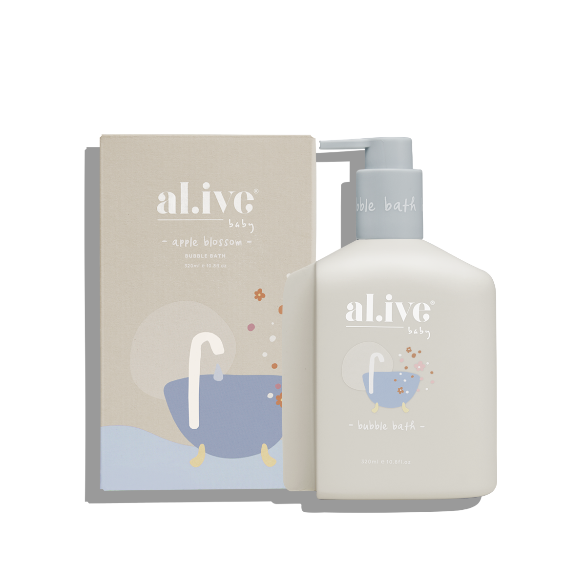 Al.ive Baby Bubble Bath - Apple Blossom 320ml