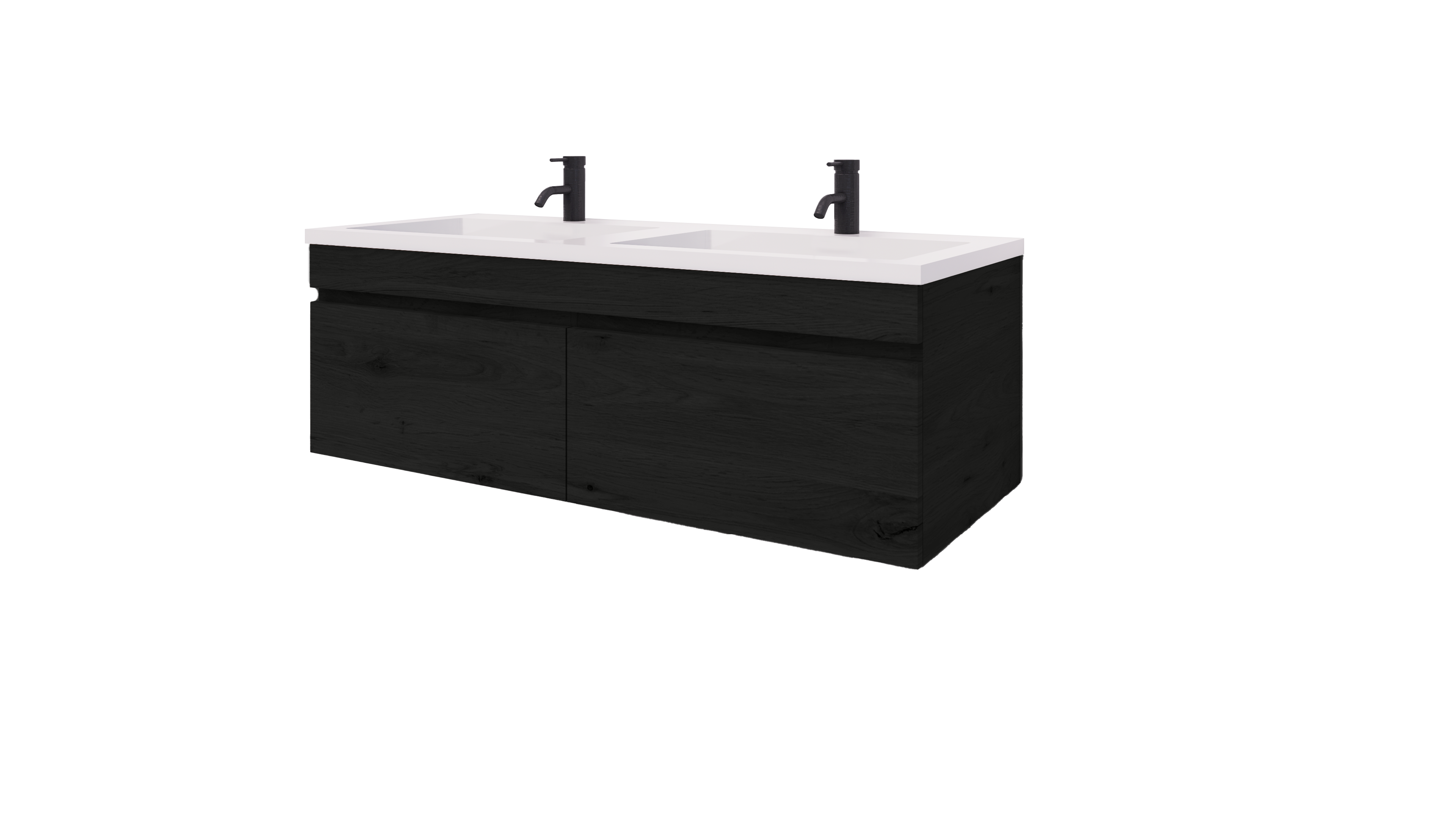 code-lux-1500-double-sink-2-drawer-vanity-black-wilderness