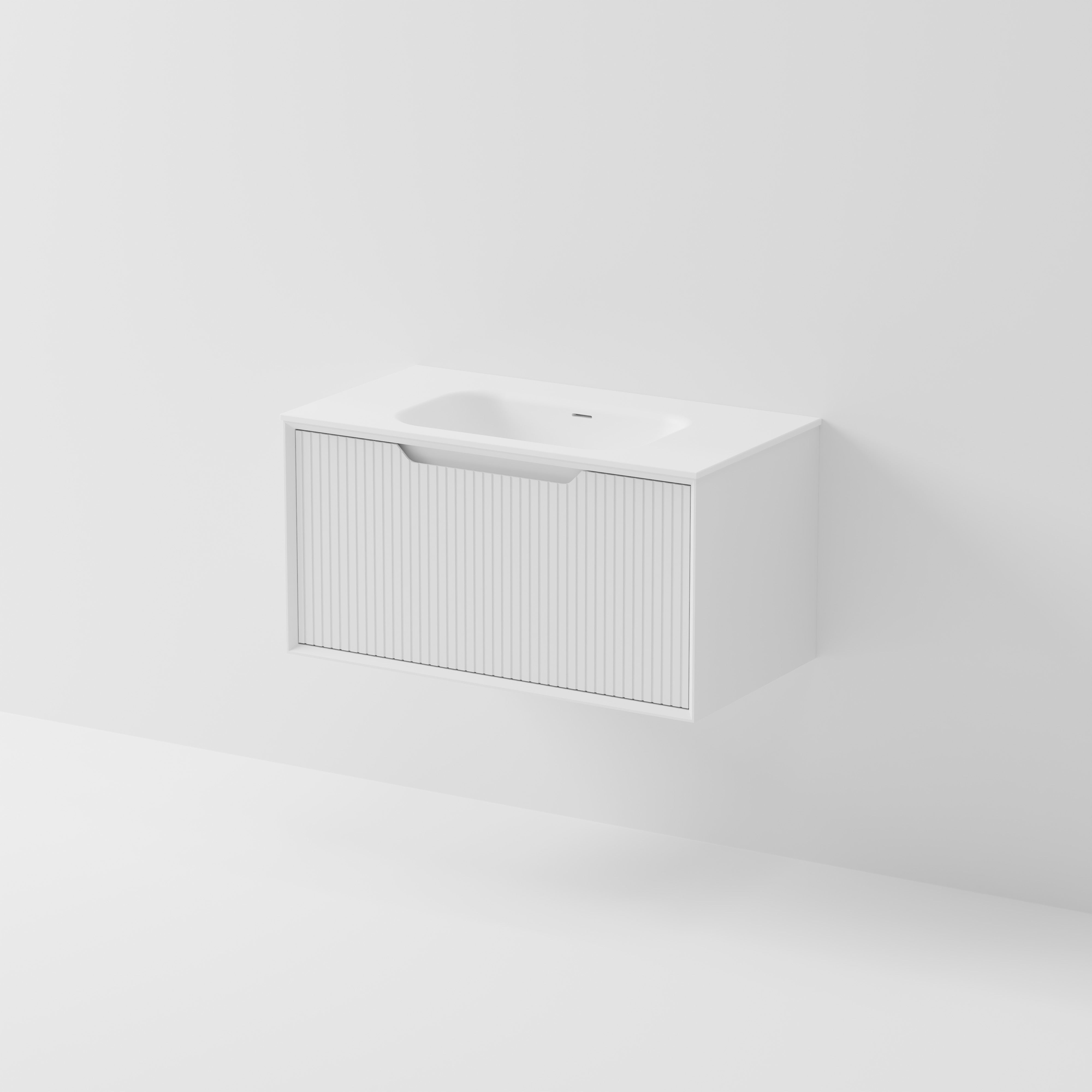 Code Aria 900 Wall Hung Vanity | Inset Basin