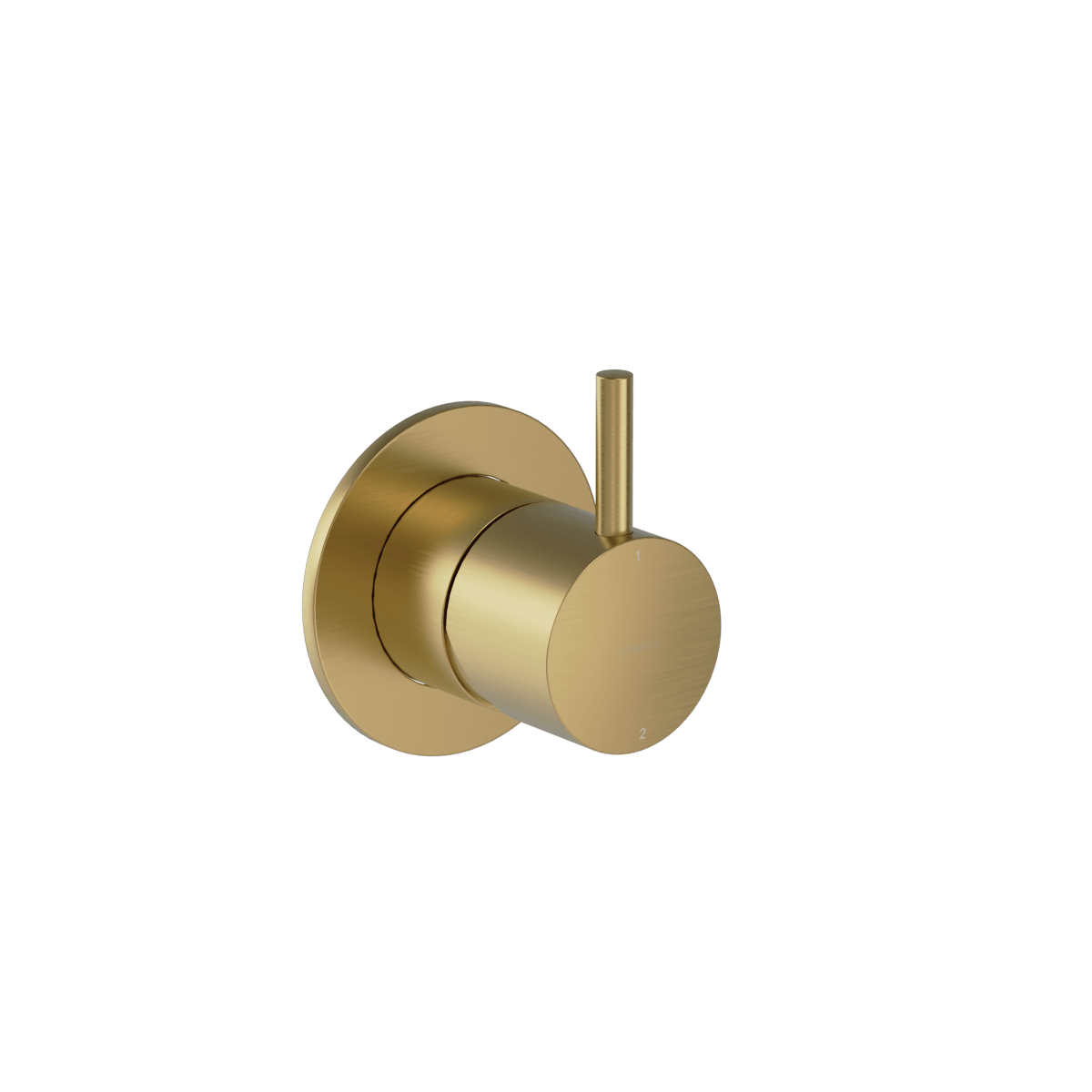 Brushed Brass Organic