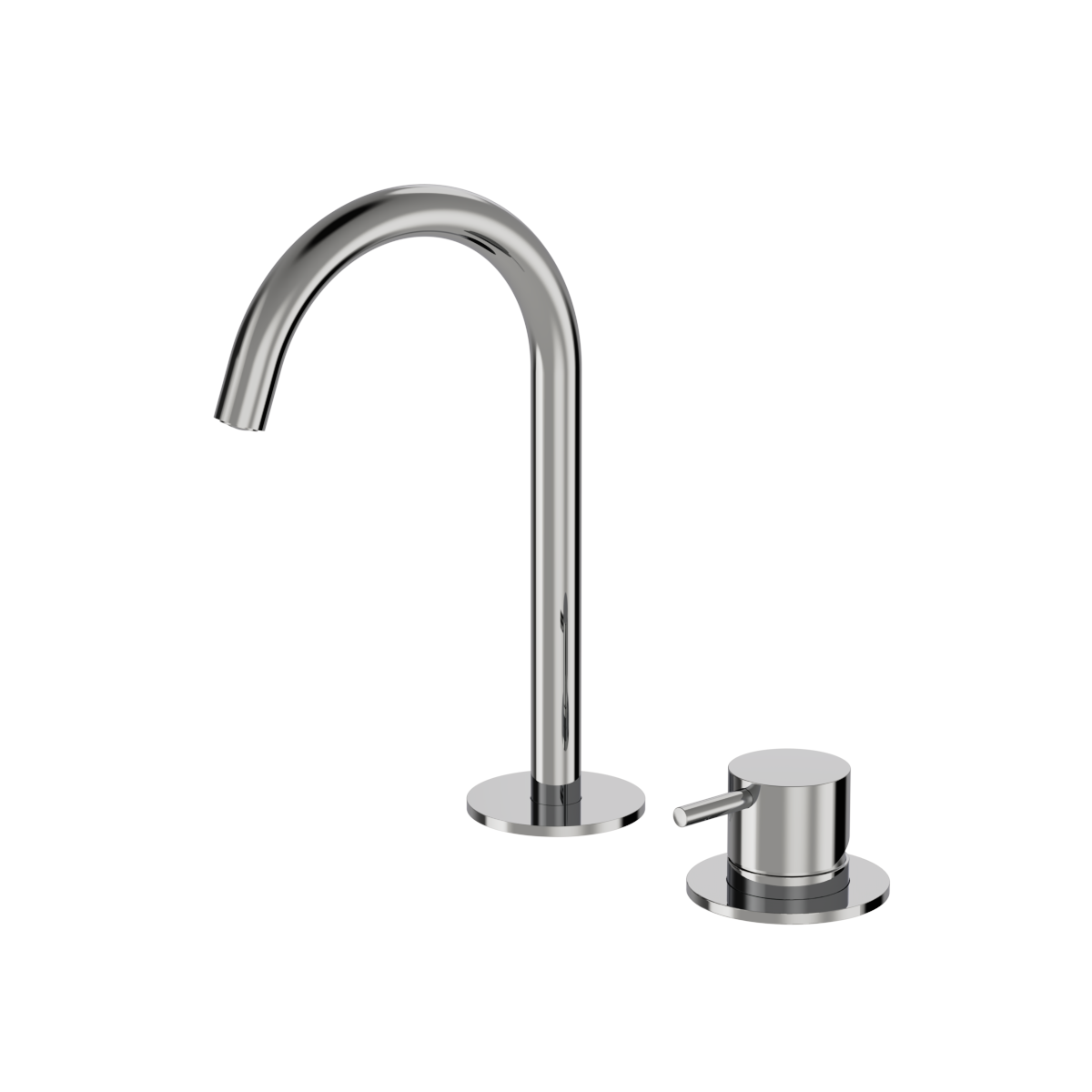 Plumbline Buddy Small Round 2 Hole Mixer