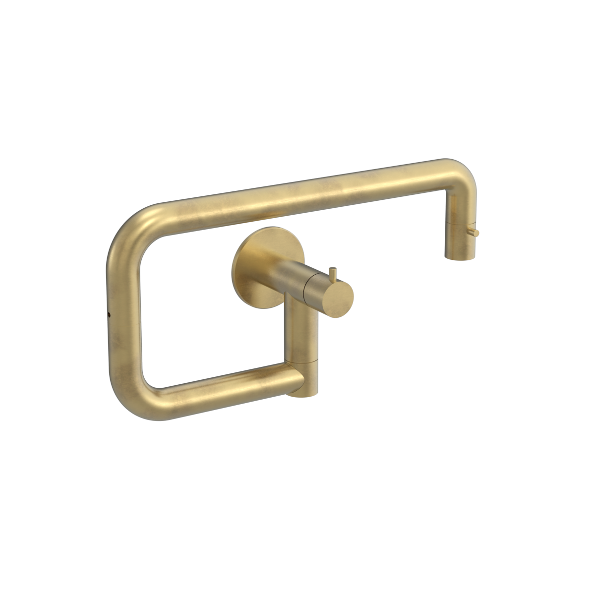 Brushed Brass Organic