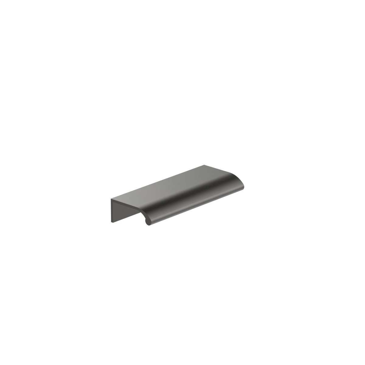 Plumbline Buddy 100mm Edge Pull Handle - Aged Iron / Gunmetal