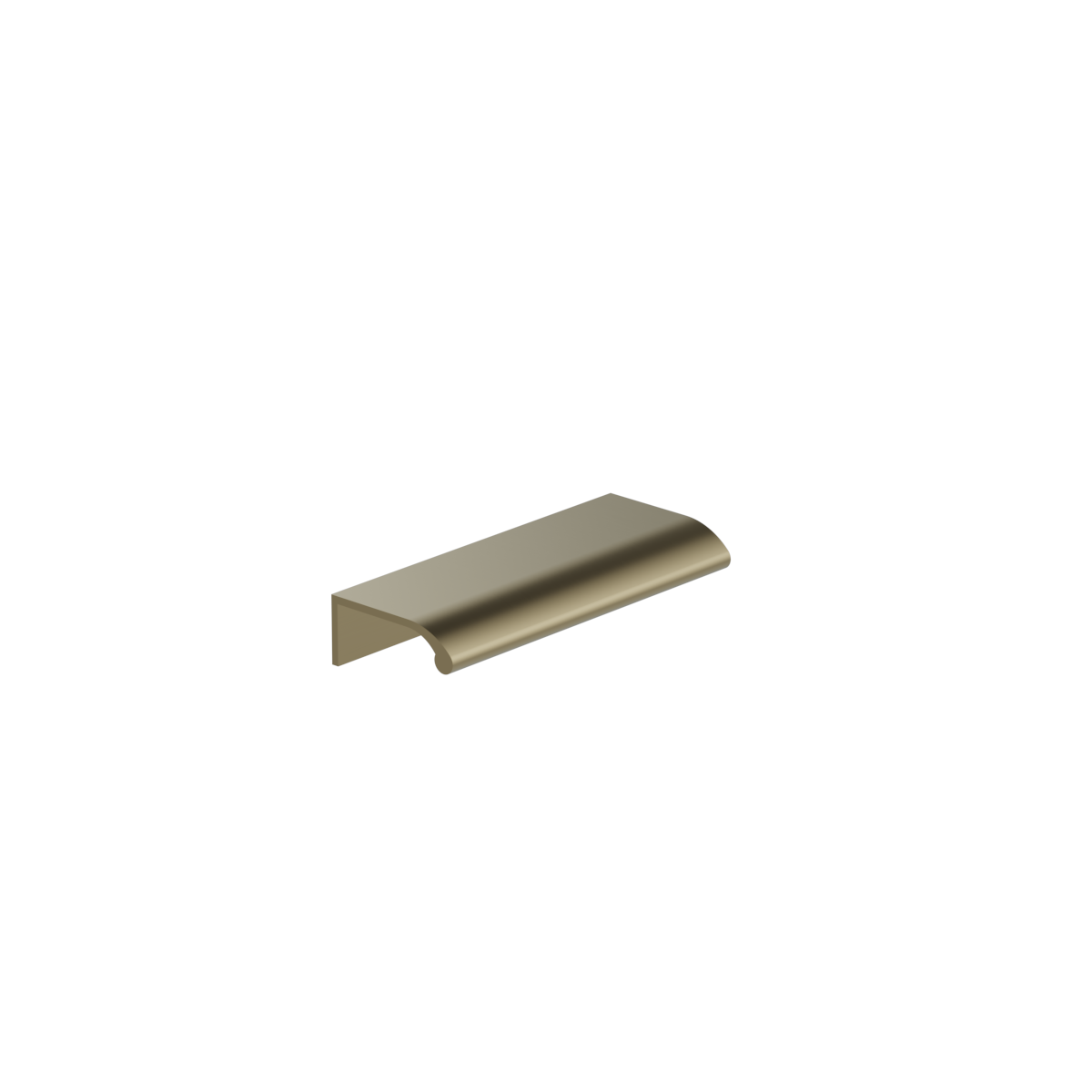 Plumbline Buddy 100mm Edge Pull Handle - Brushed Brass PVD