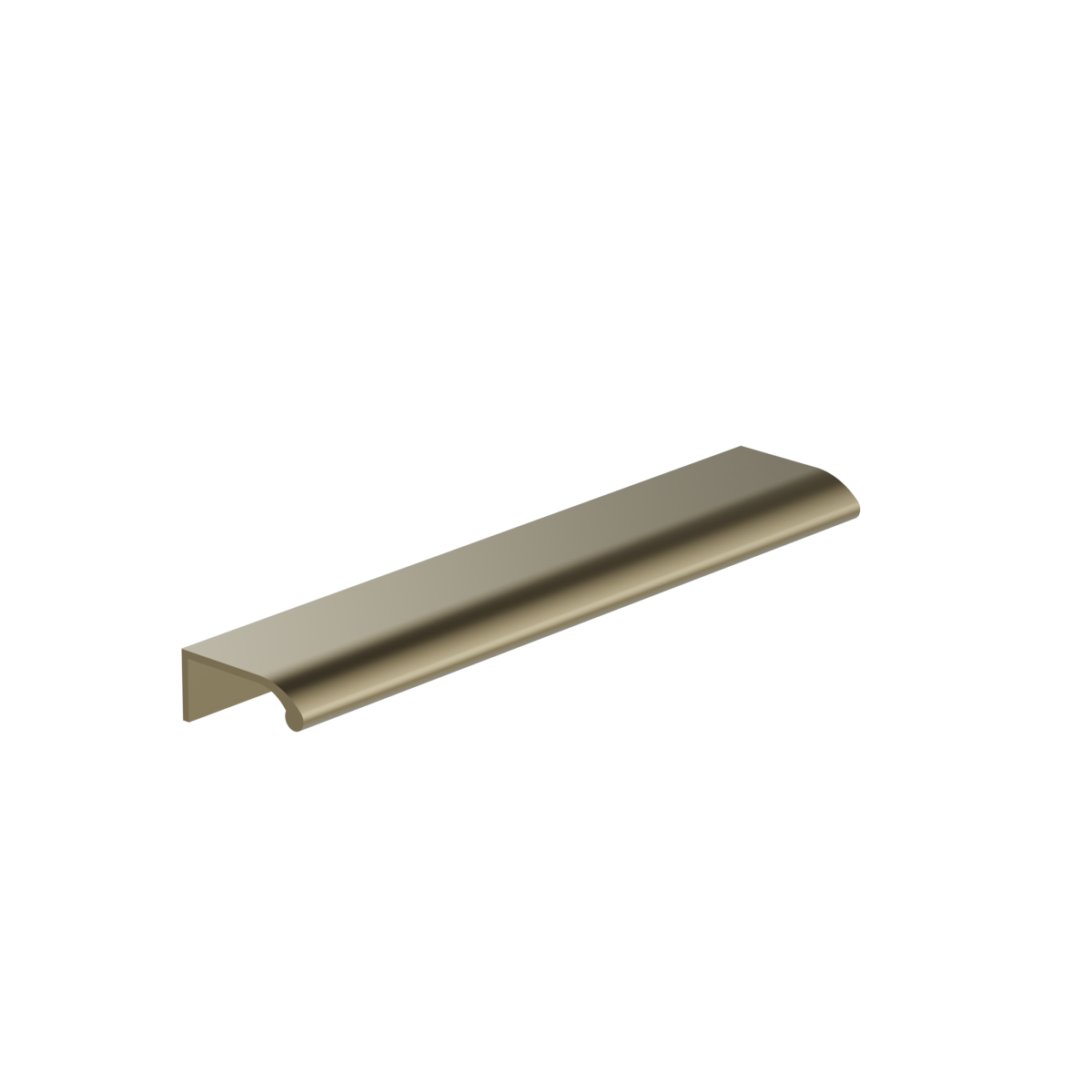 Plumbline Buddy 200mm Edge Pull Handle - Brushed Brass PVD
