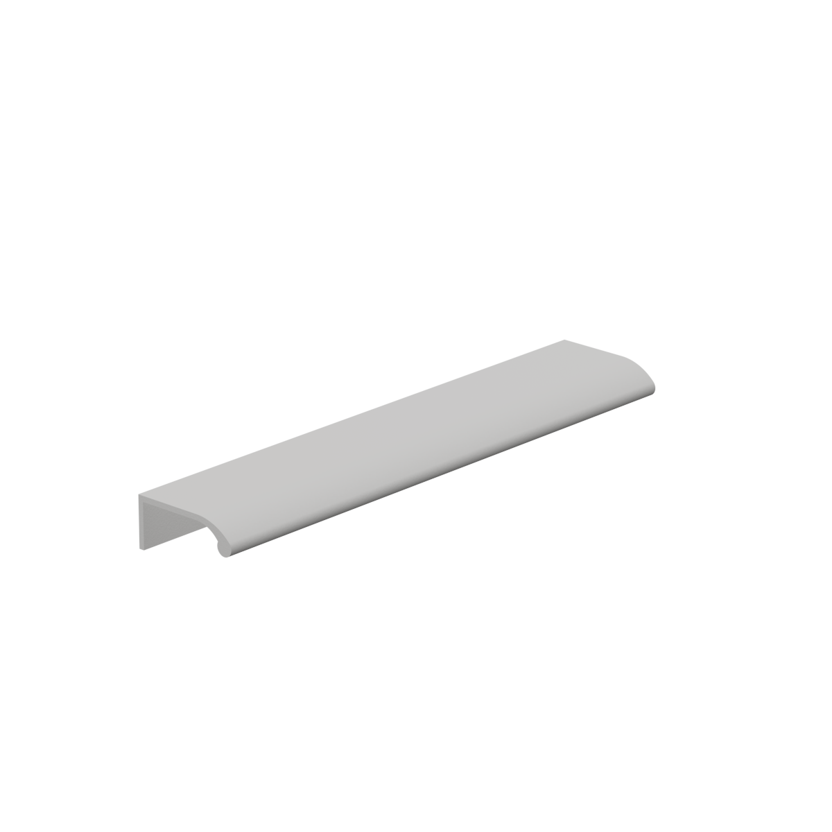 Plumbline Buddy 200mm Edge Pull Handle - Matt White