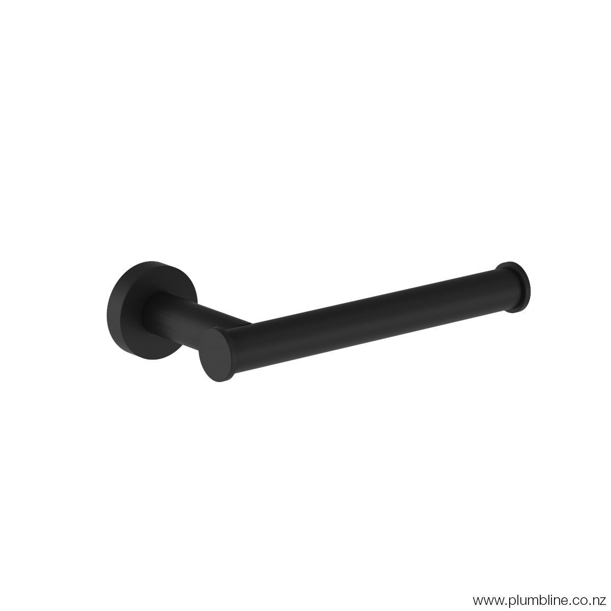 Plumbline Buddy Toilet Roll Holder - Matt Black