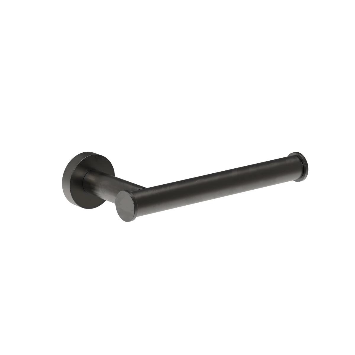 Plumbline Buddy Toilet Roll Holder - Matt Gunmetal PVD