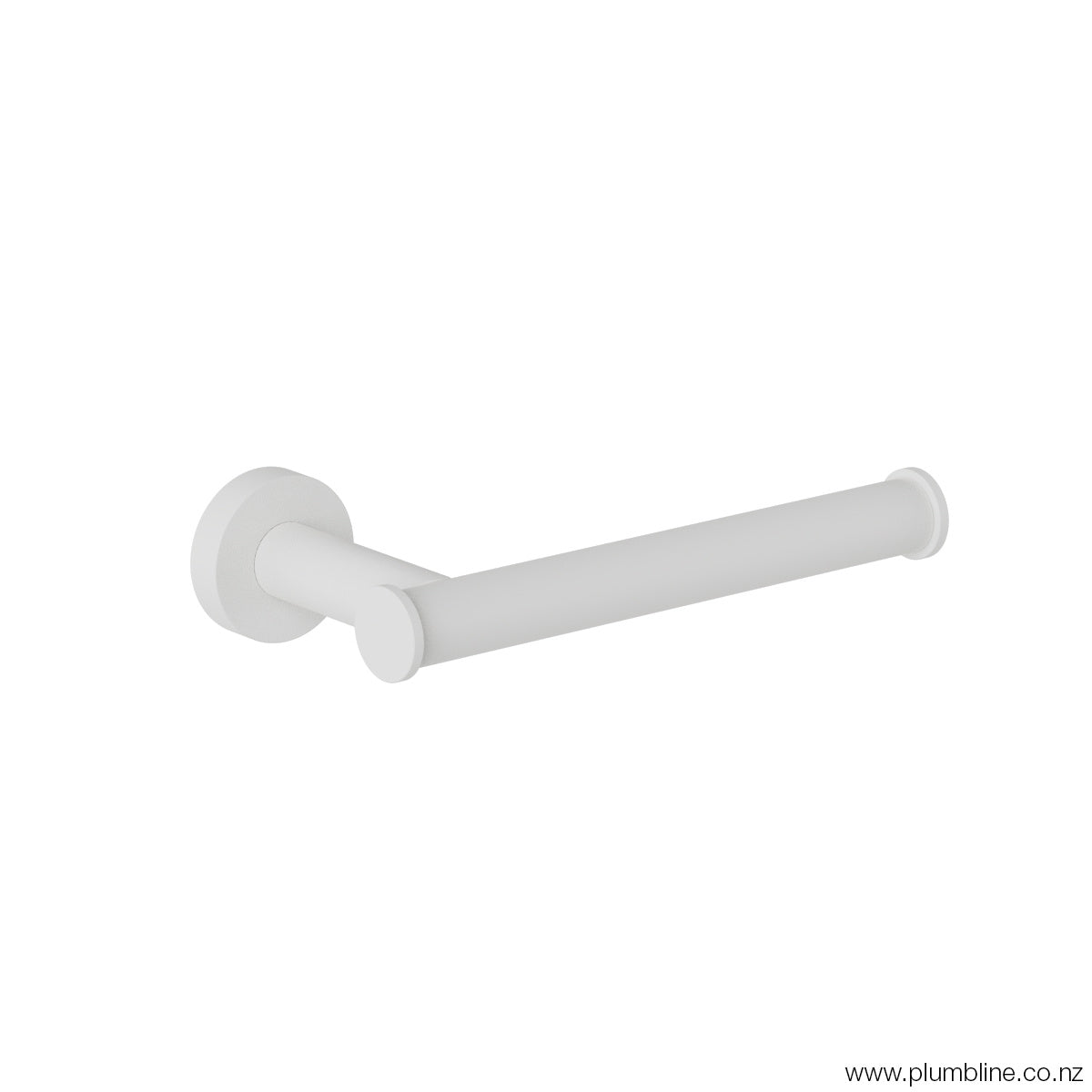 Plumbline Buddy Toilet Roll Holder - Matt White