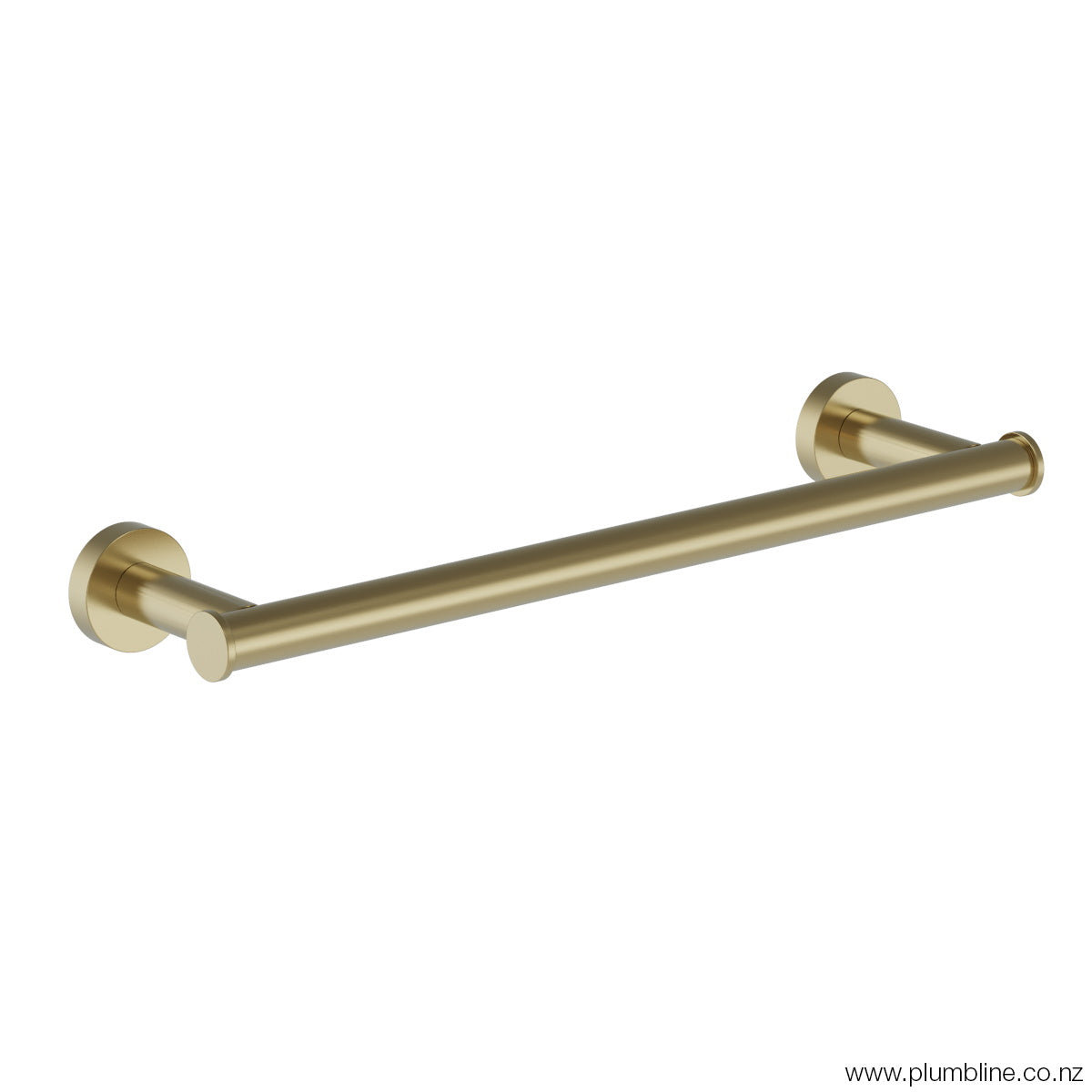 Plumbline Buddy Towel Rail 300mm - Brushed Brass PVD