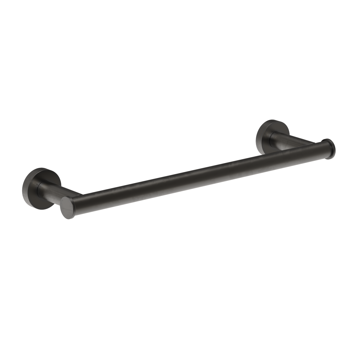 Plumbline Buddy Towel Rail 300mm - Matt Gunmetal PVD