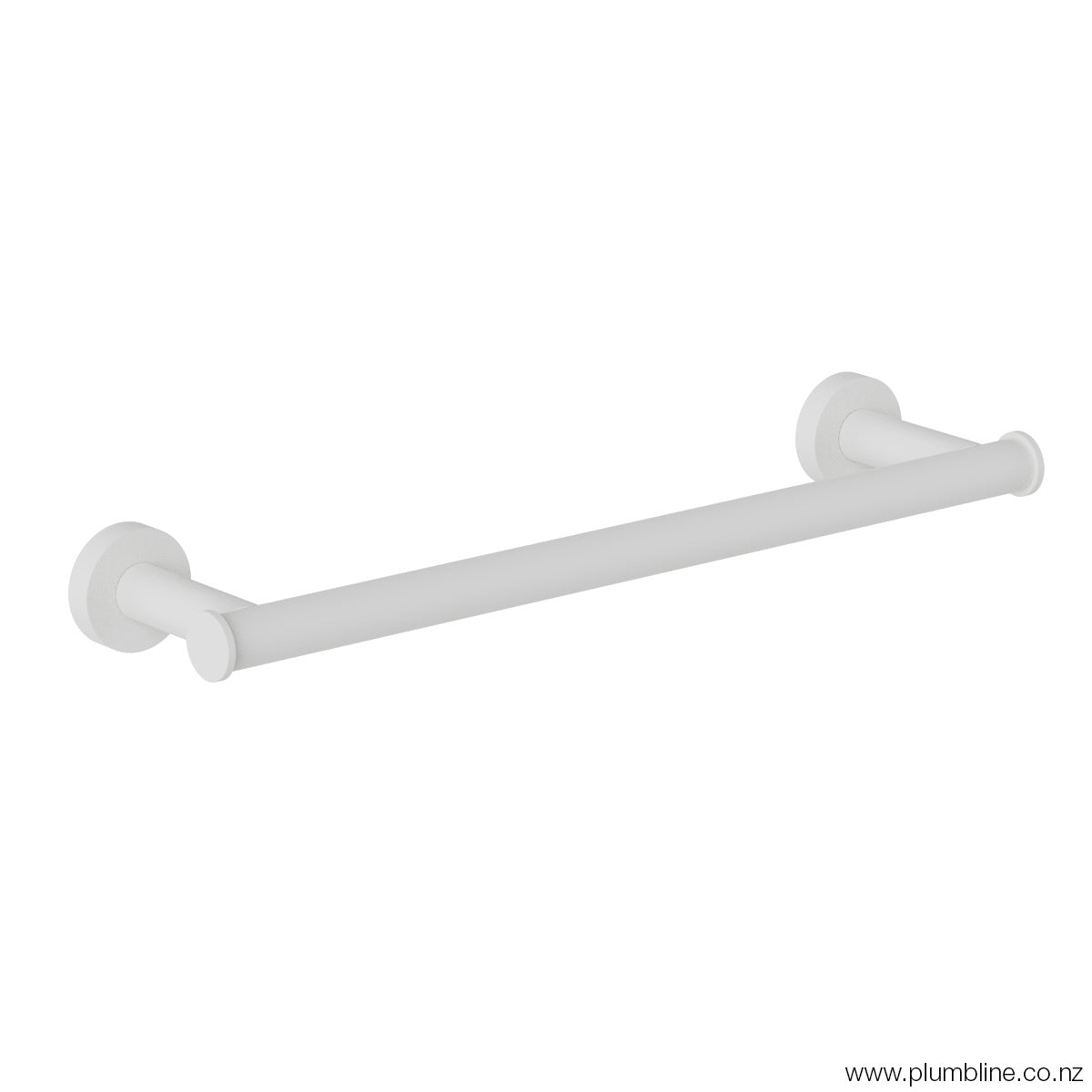 Plumbline Buddy Towel Rail 300mm - Matt White