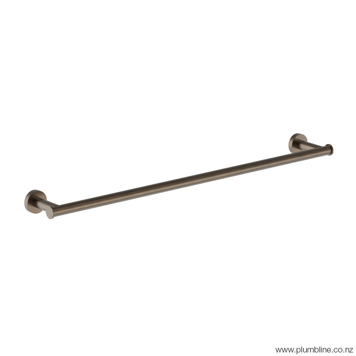 Plumbline Buddy Towel Rail 600mm - Aged Brass Organic