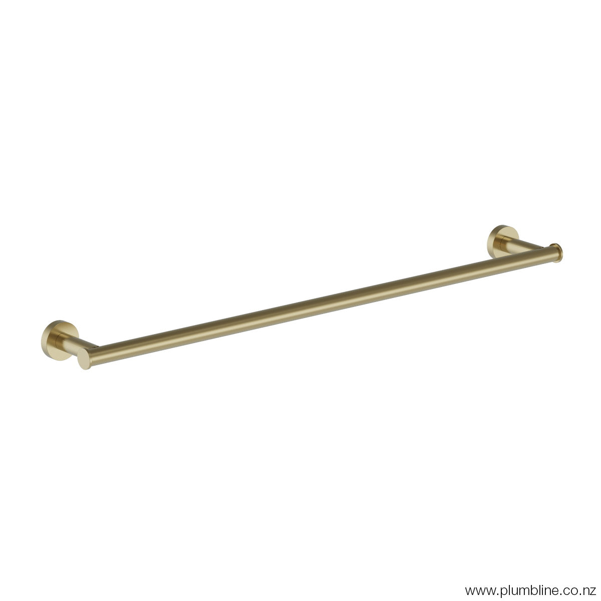 Plumbline Buddy Towel Rail 600mm - Brushed Brass PVD