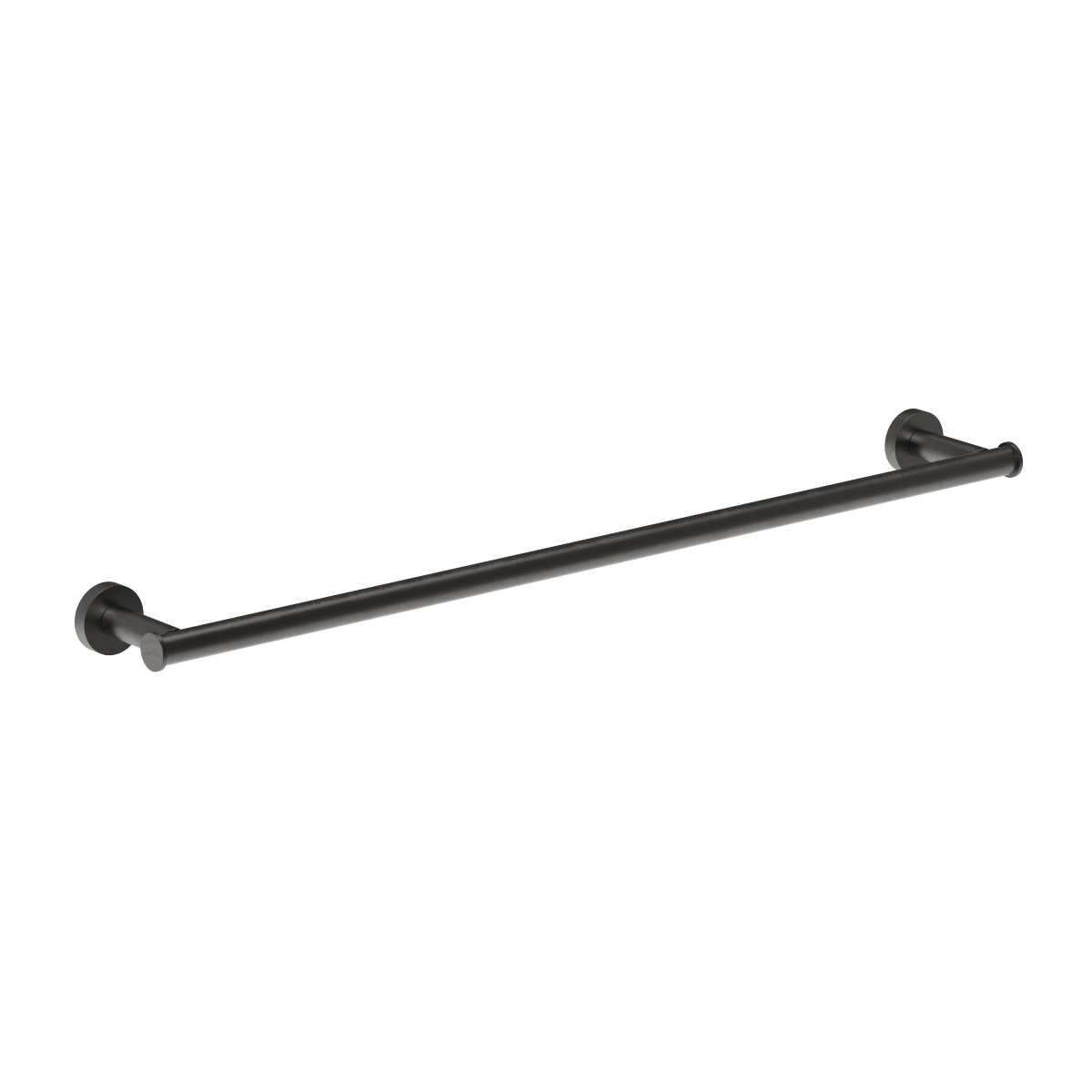Plumbline Buddy Towel Rail 600mm - Matt Gunmetal PVD