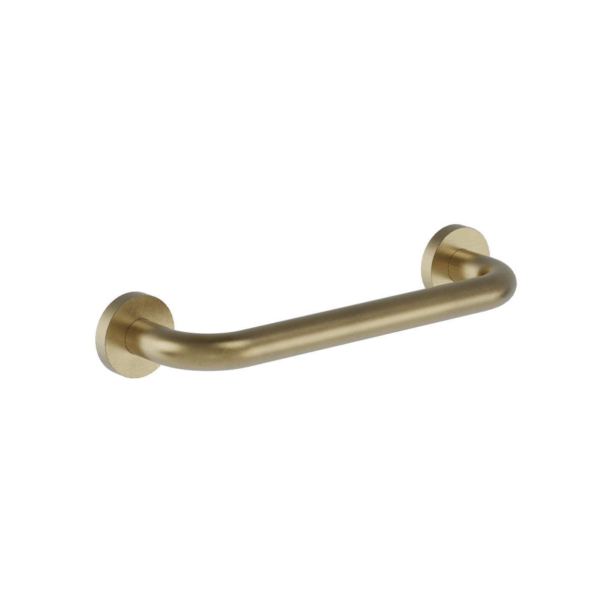 Plumbline Buddy Grab Bar 300mm - Brushed Brass Organic